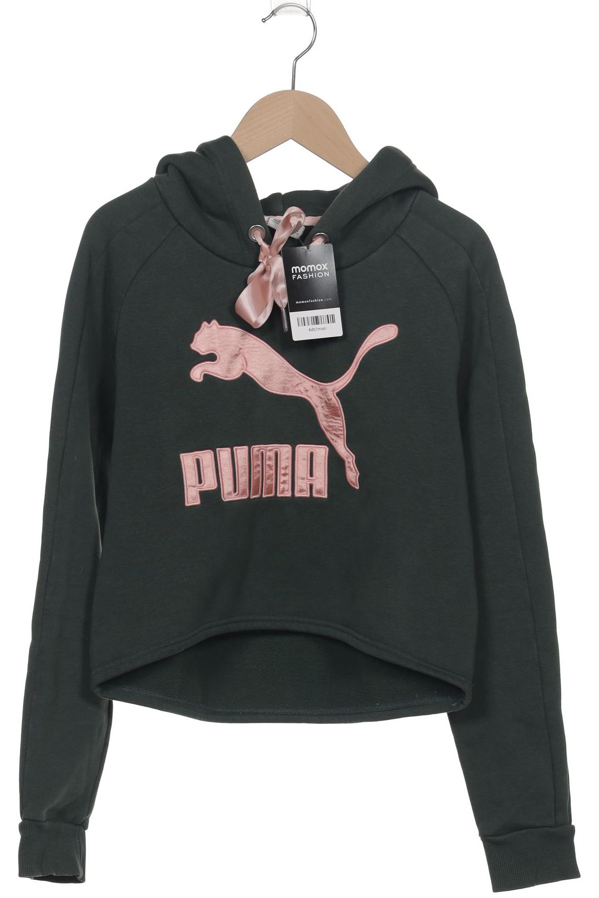 

Puma Damen Kapuzenpullover, grün, Gr. 34