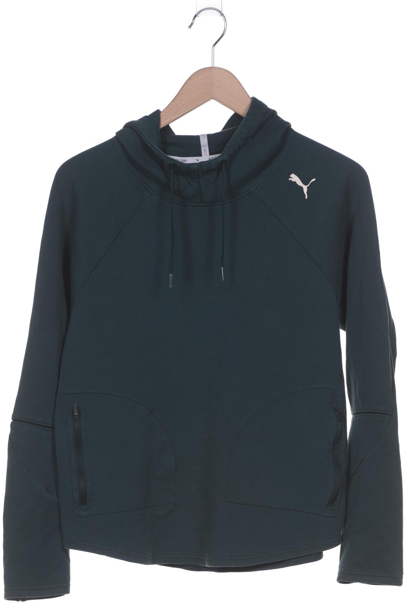 

Puma Damen Kapuzenpullover, grün, Gr. 42