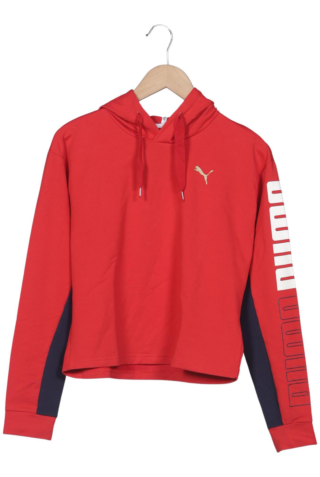 

Puma Damen Kapuzenpullover, rot, Gr. 36