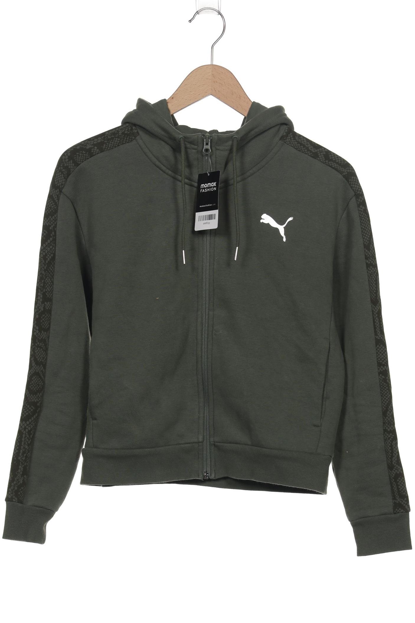 

Puma Damen Kapuzenpullover, grün, Gr. 34