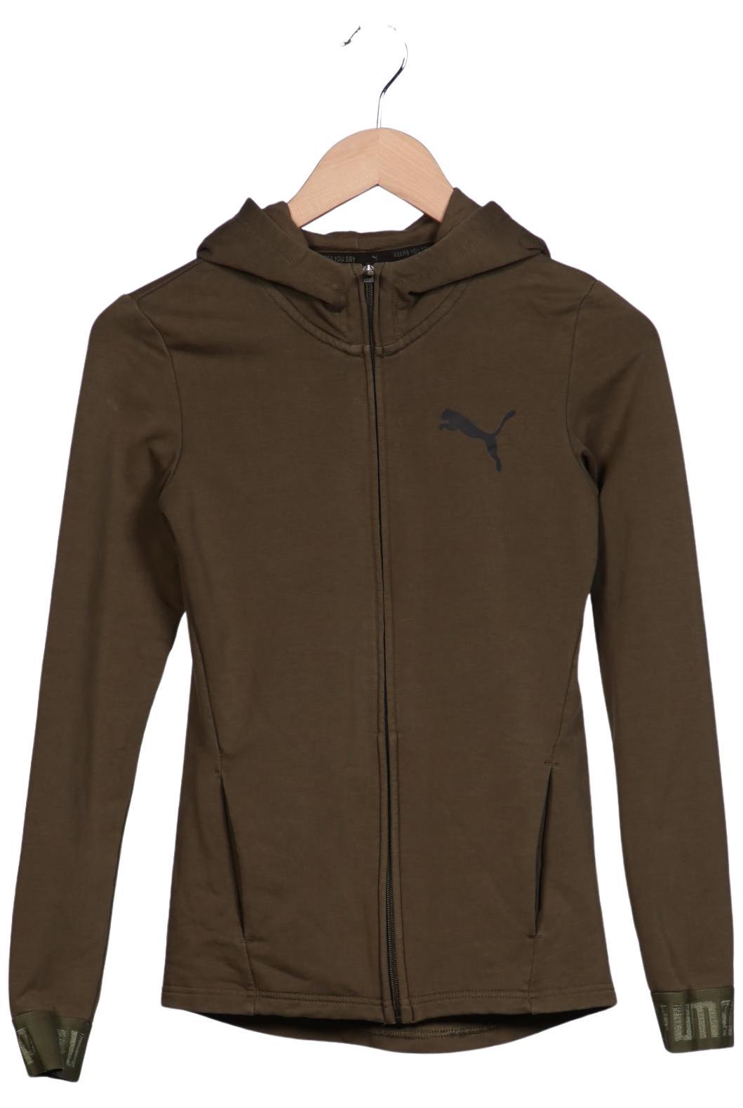 

Puma Damen Kapuzenpullover, grün, Gr. 34