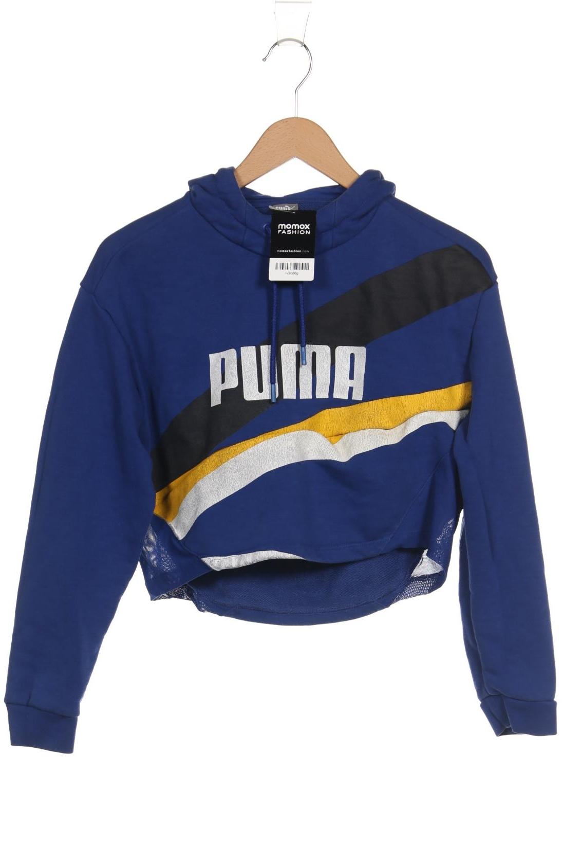 

Puma Damen Kapuzenpullover, blau, Gr. 34