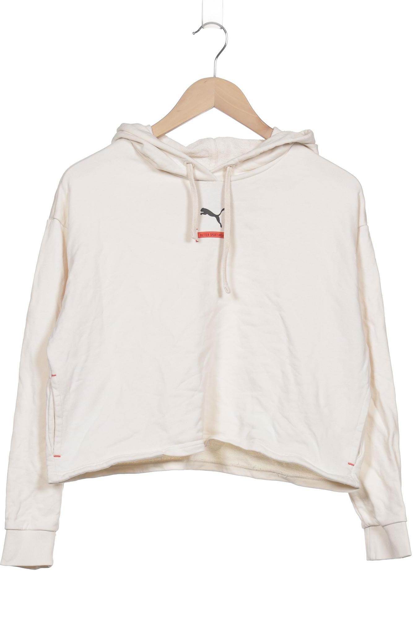 

Puma Damen Kapuzenpullover, cremeweiß, Gr. 38
