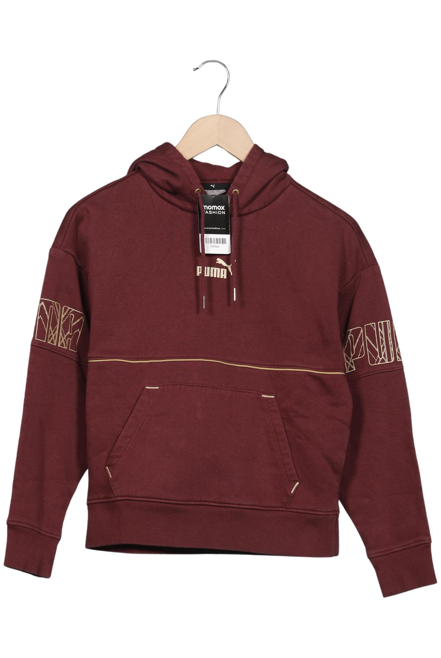 

Puma Damen Kapuzenpullover, bordeaux, Gr. 34