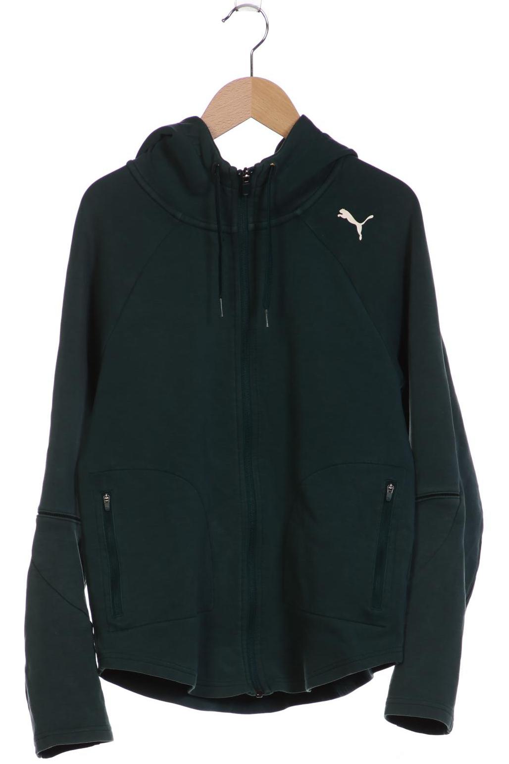 

Puma Damen Kapuzenpullover, grün, Gr. 34
