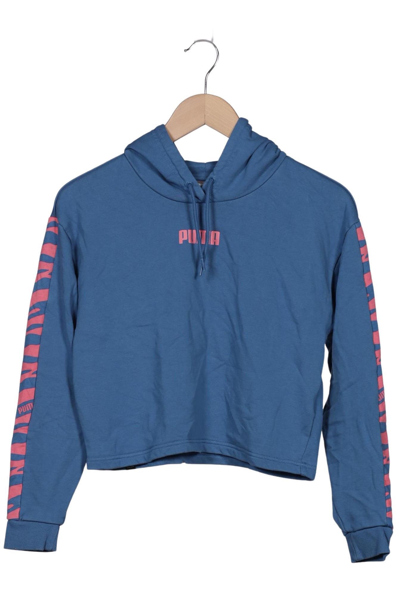 

Puma Damen Kapuzenpullover, blau, Gr. 36