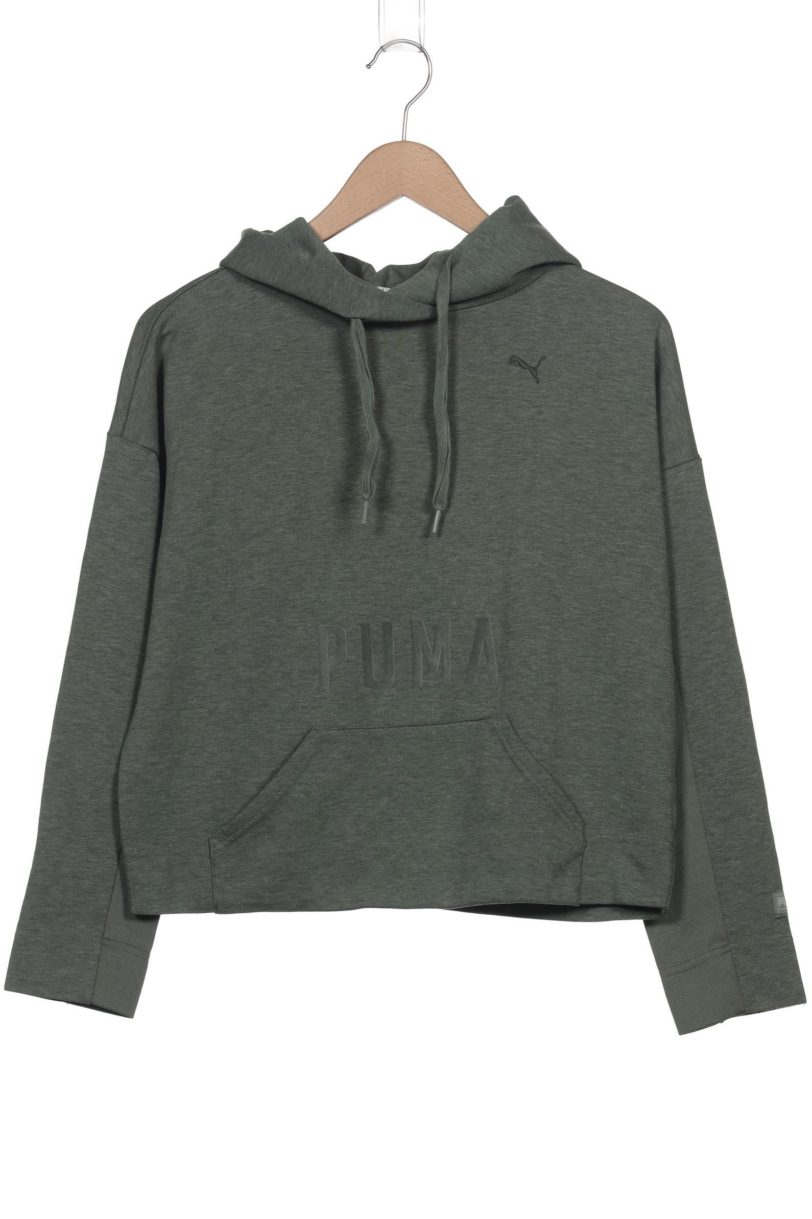 

Puma Damen Kapuzenpullover, grün, Gr. 34