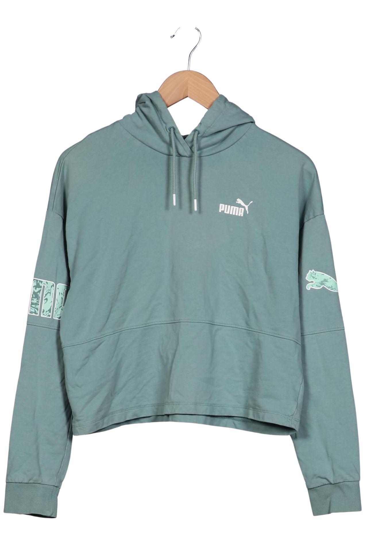 

Puma Damen Kapuzenpullover, hellgrün, Gr. 38