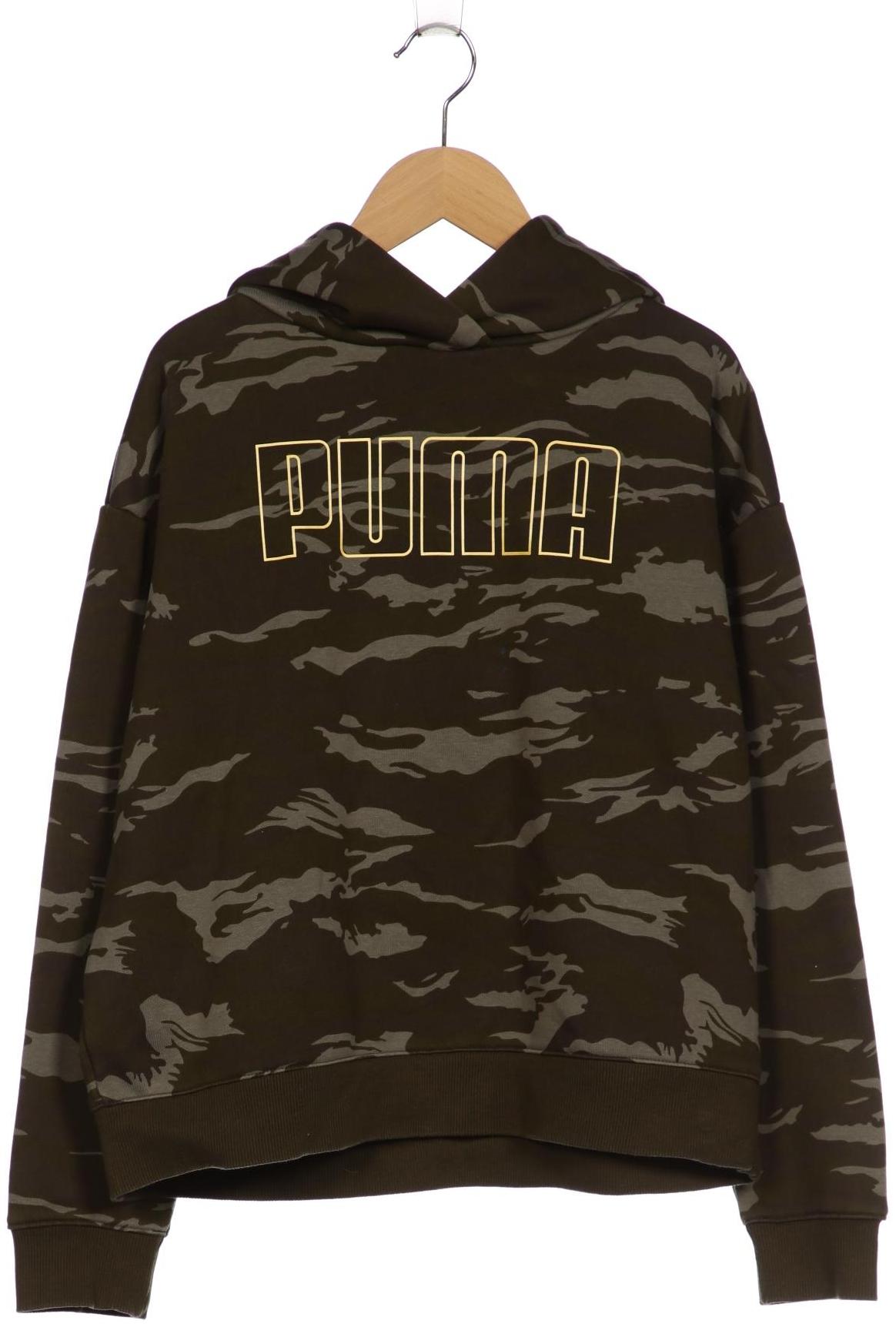 

Puma Damen Kapuzenpullover, grün, Gr. 34