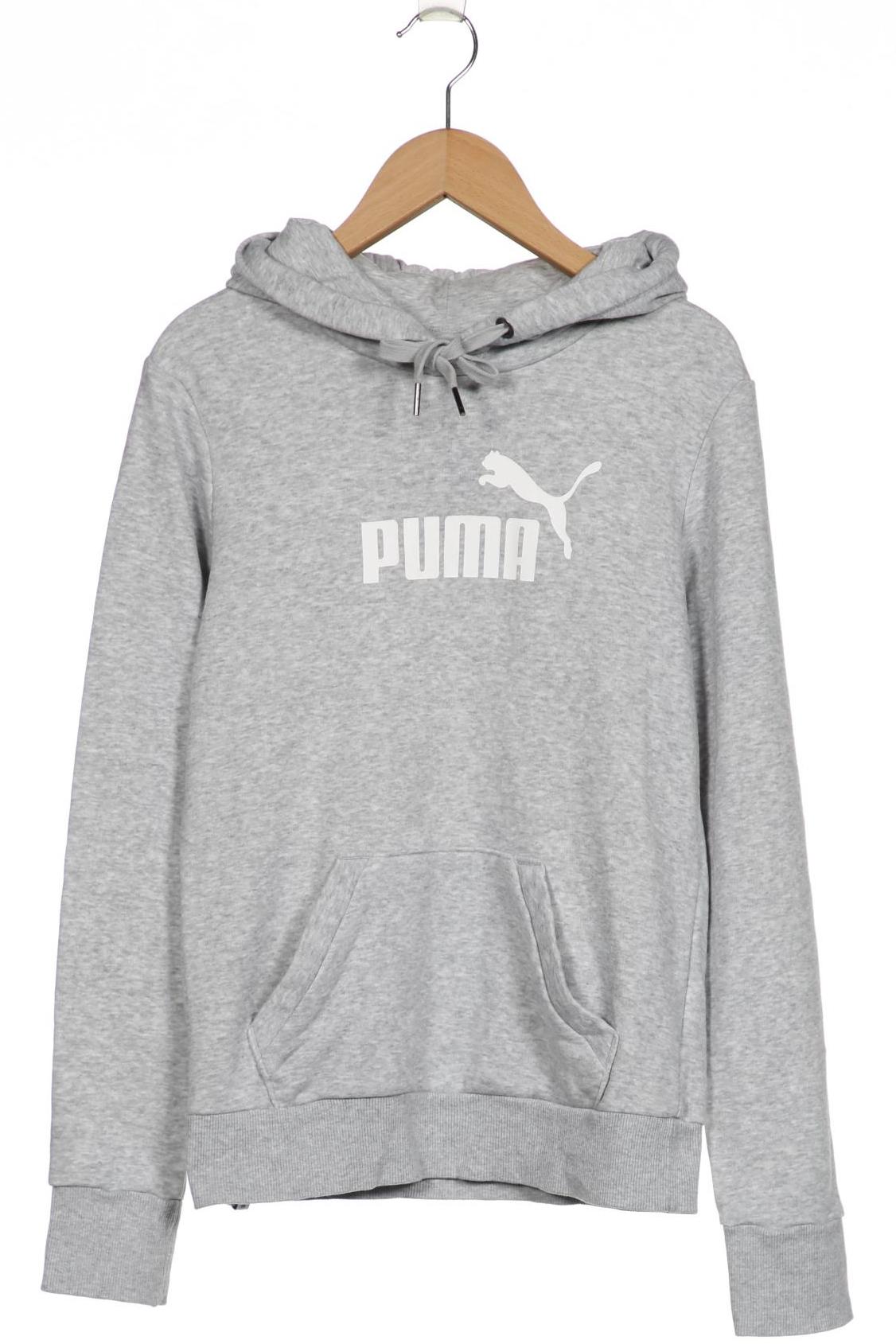 

Puma Damen Kapuzenpullover, grau, Gr. 34