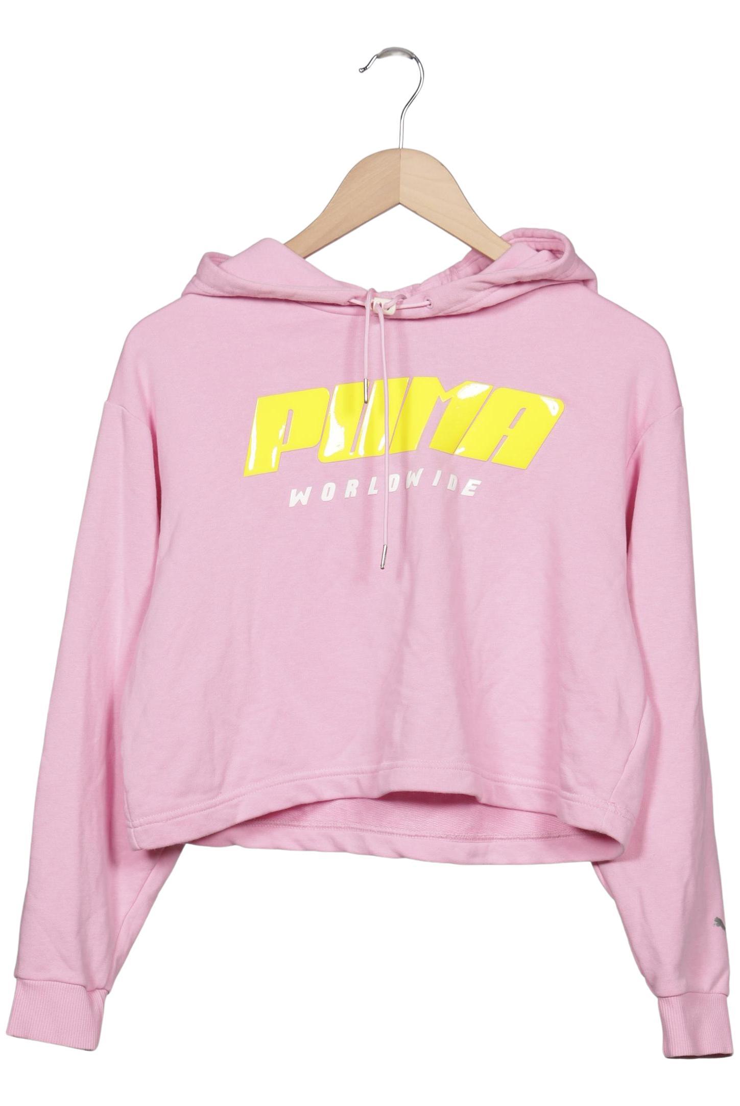 

Puma Damen Kapuzenpullover, neon, Gr. 34