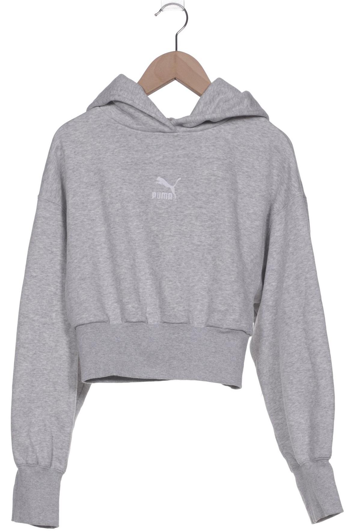 

Puma Damen Kapuzenpullover, grau, Gr. 34
