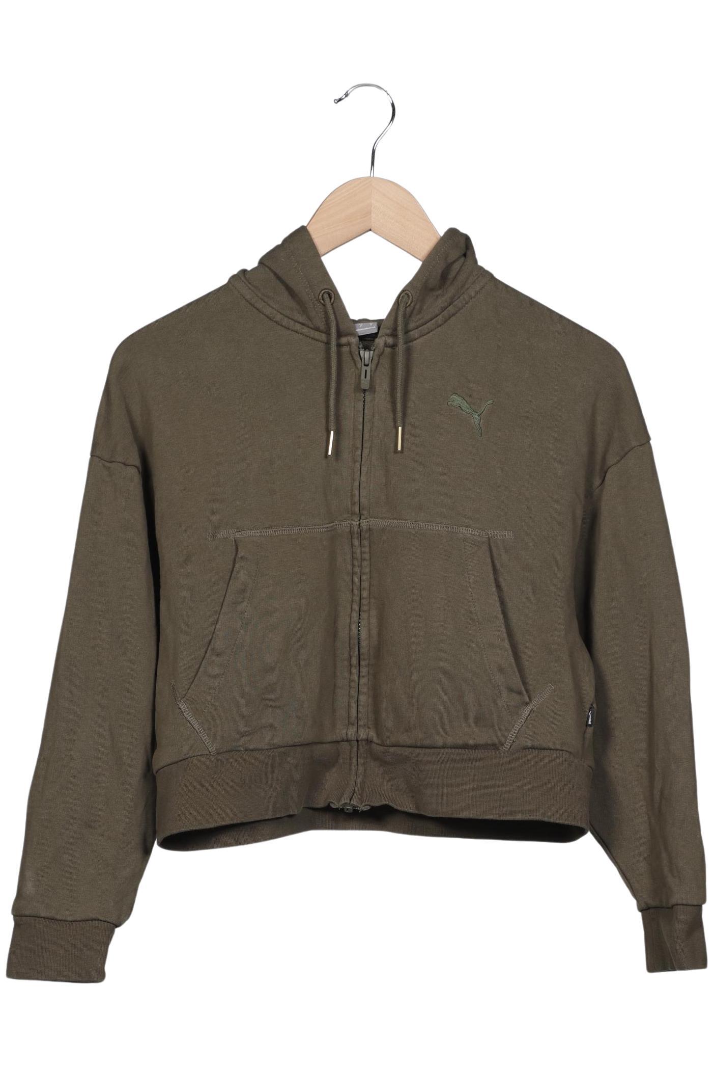 

Puma Damen Kapuzenpullover, grün, Gr. 36