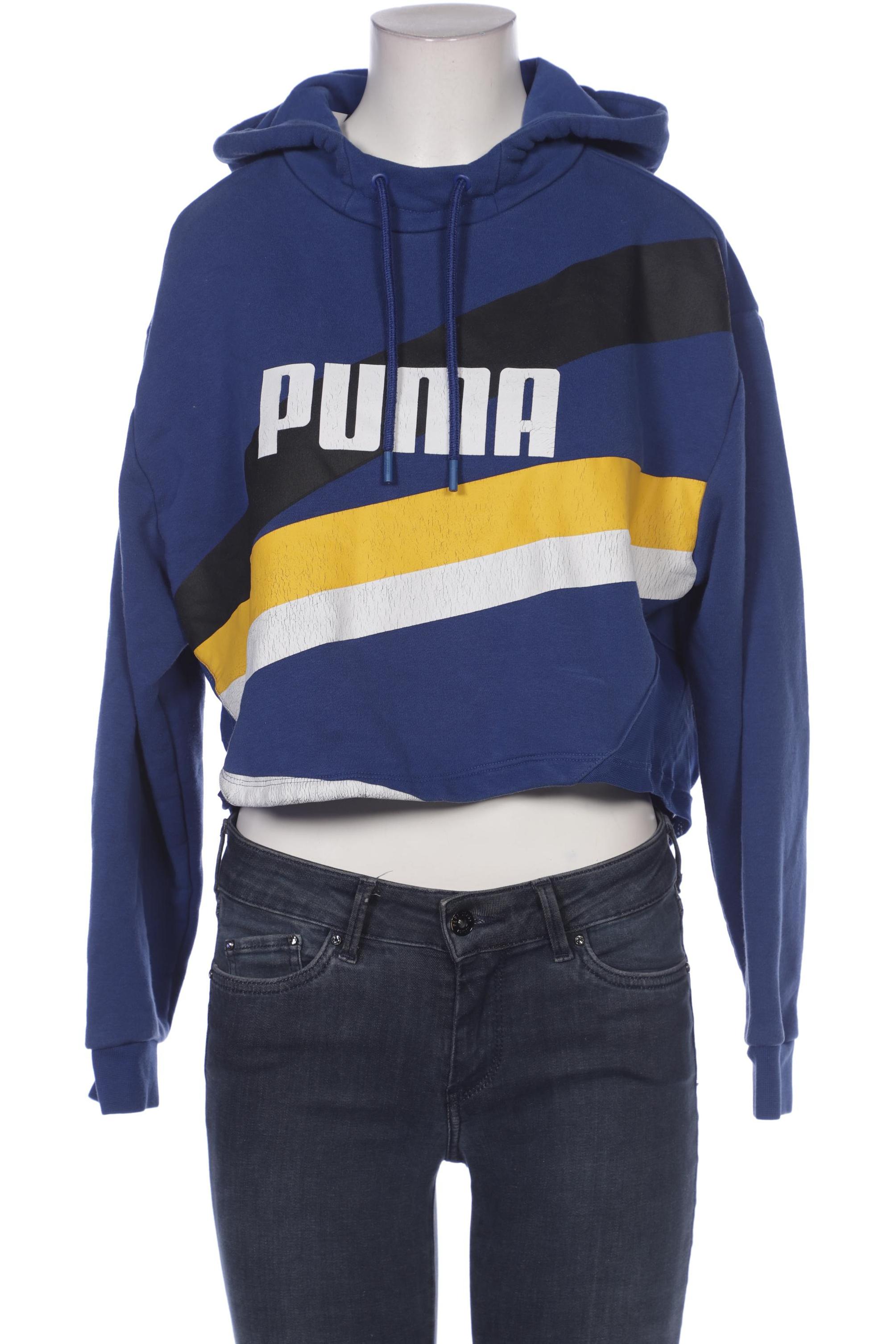 

Puma Damen Kapuzenpullover, blau, Gr. 36