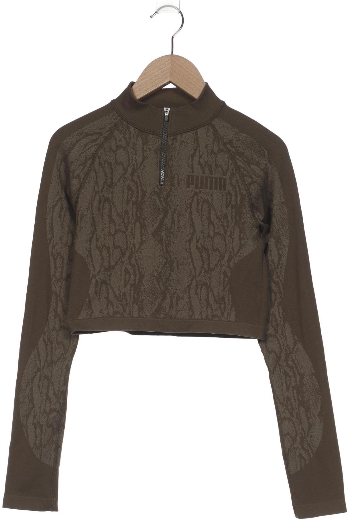 

Puma Damen Langarmshirt, grün, Gr. 36