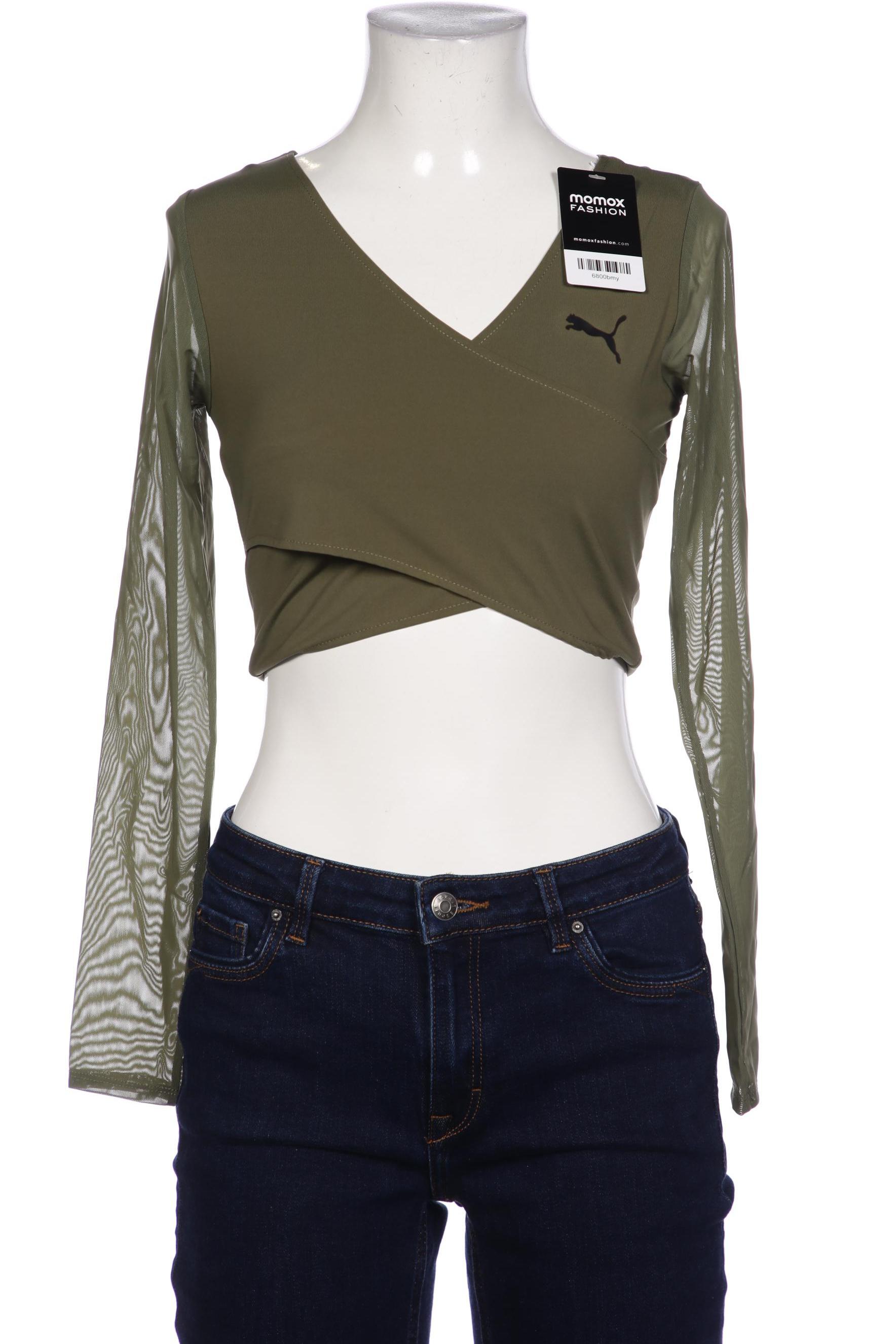 

Puma Damen Langarmshirt, grün, Gr. 34