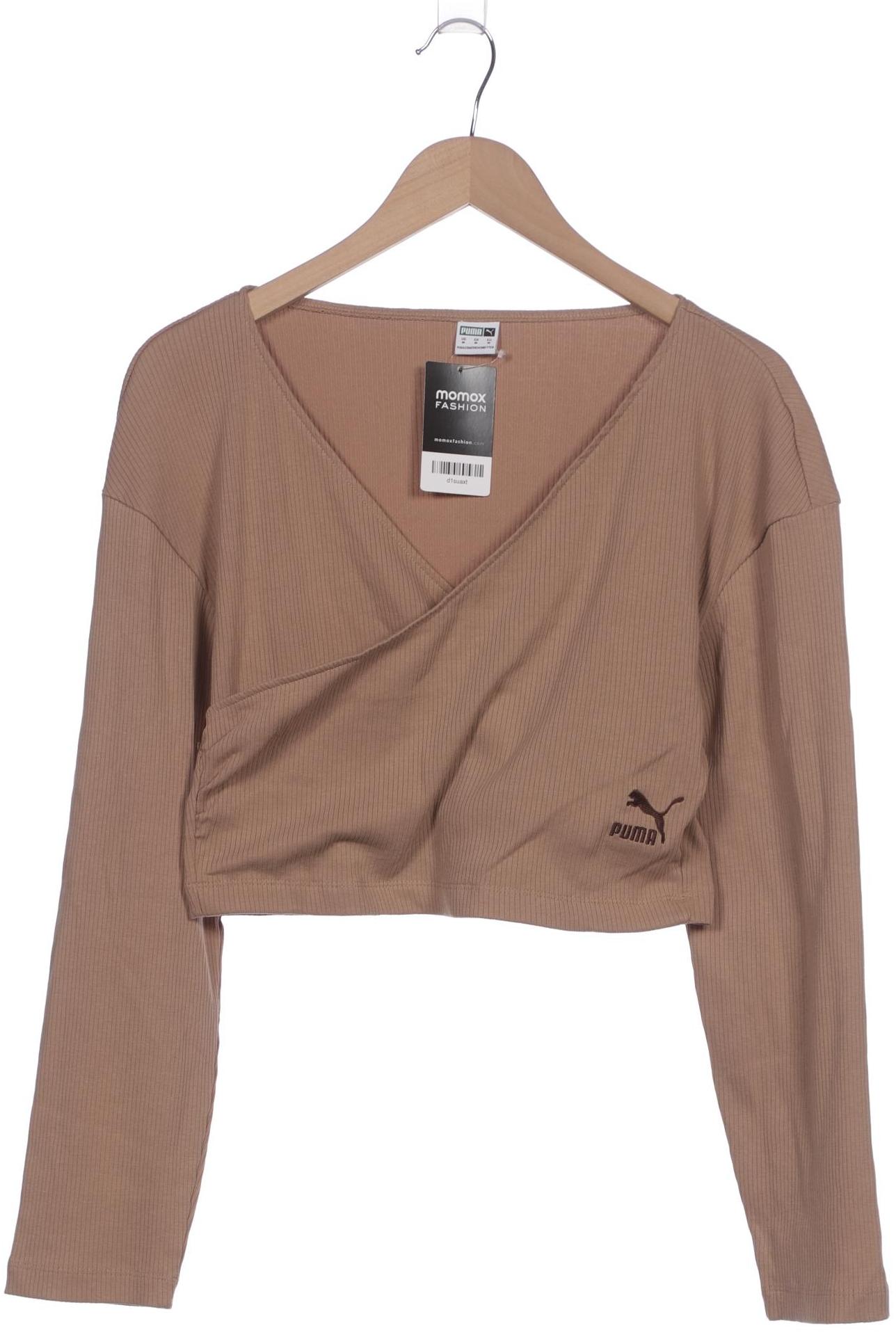 

Puma Damen Langarmshirt, beige, Gr. 38