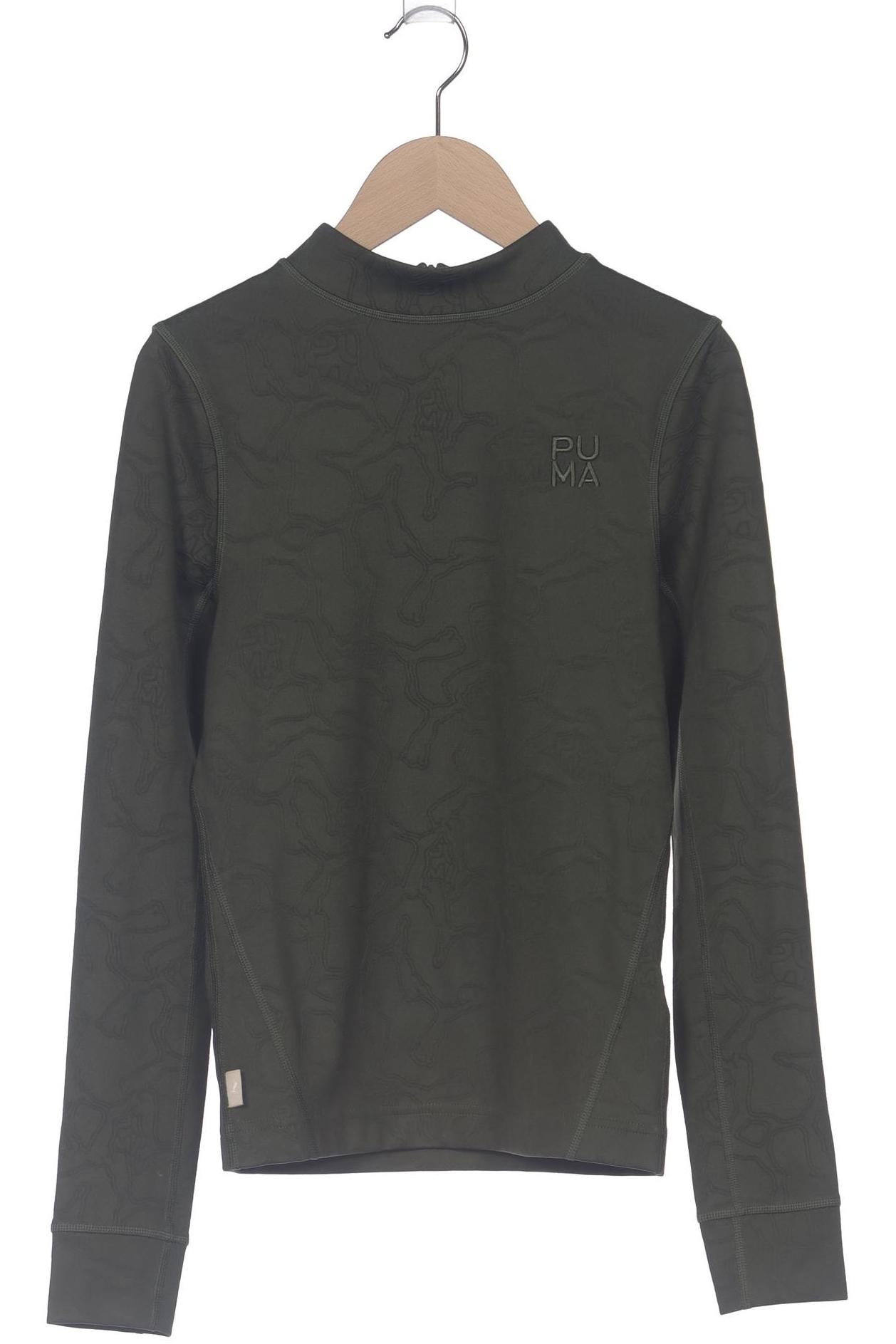 

Puma Damen Langarmshirt, grün, Gr. 34