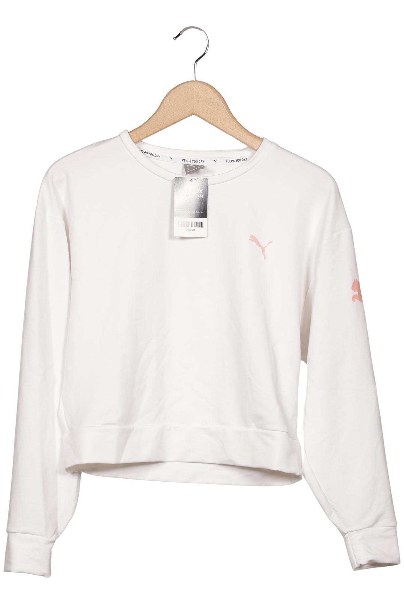 

Puma Damen Langarmshirt, weiß, Gr. 34