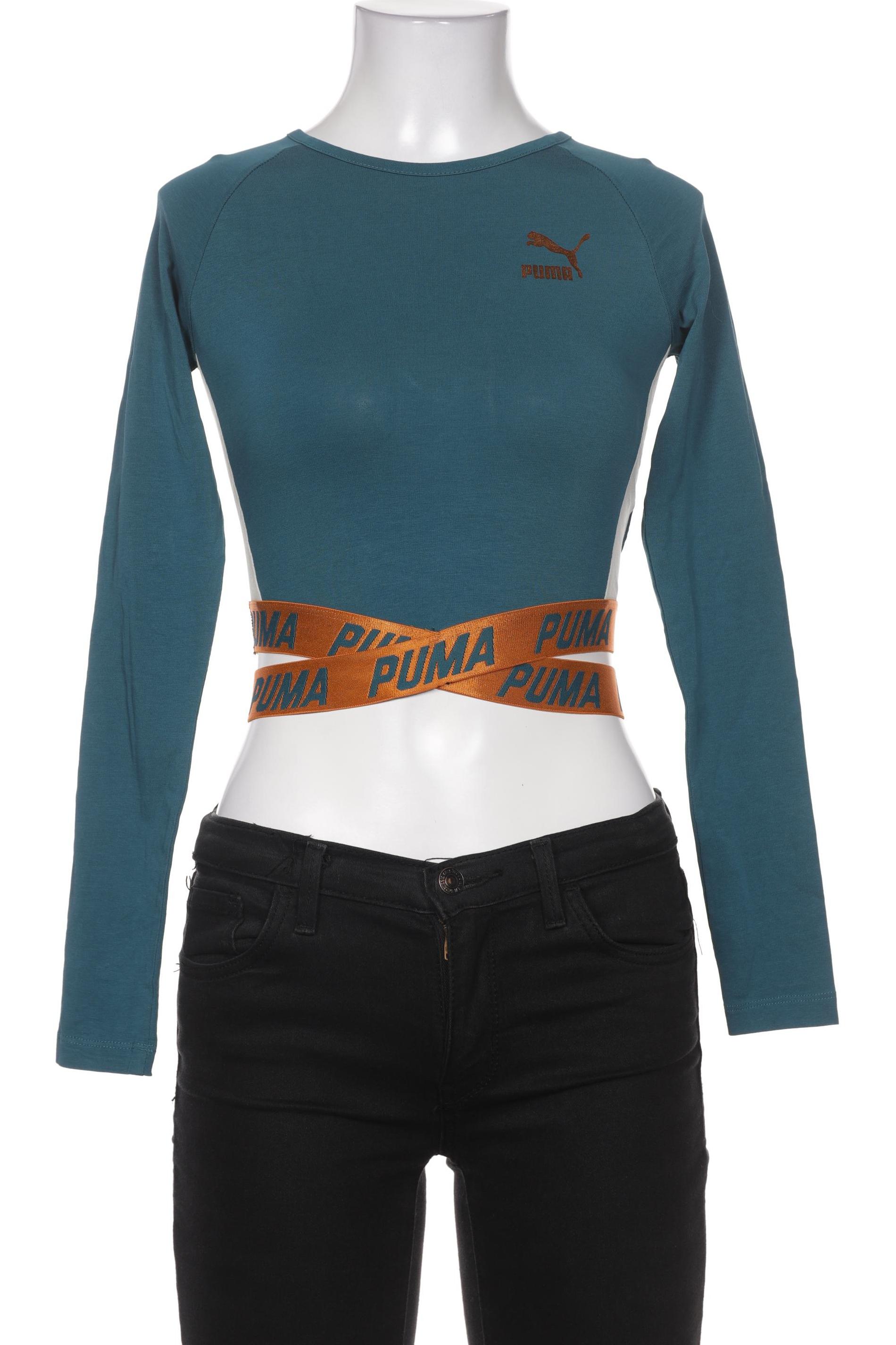 

Puma Damen Langarmshirt, blau, Gr. 34