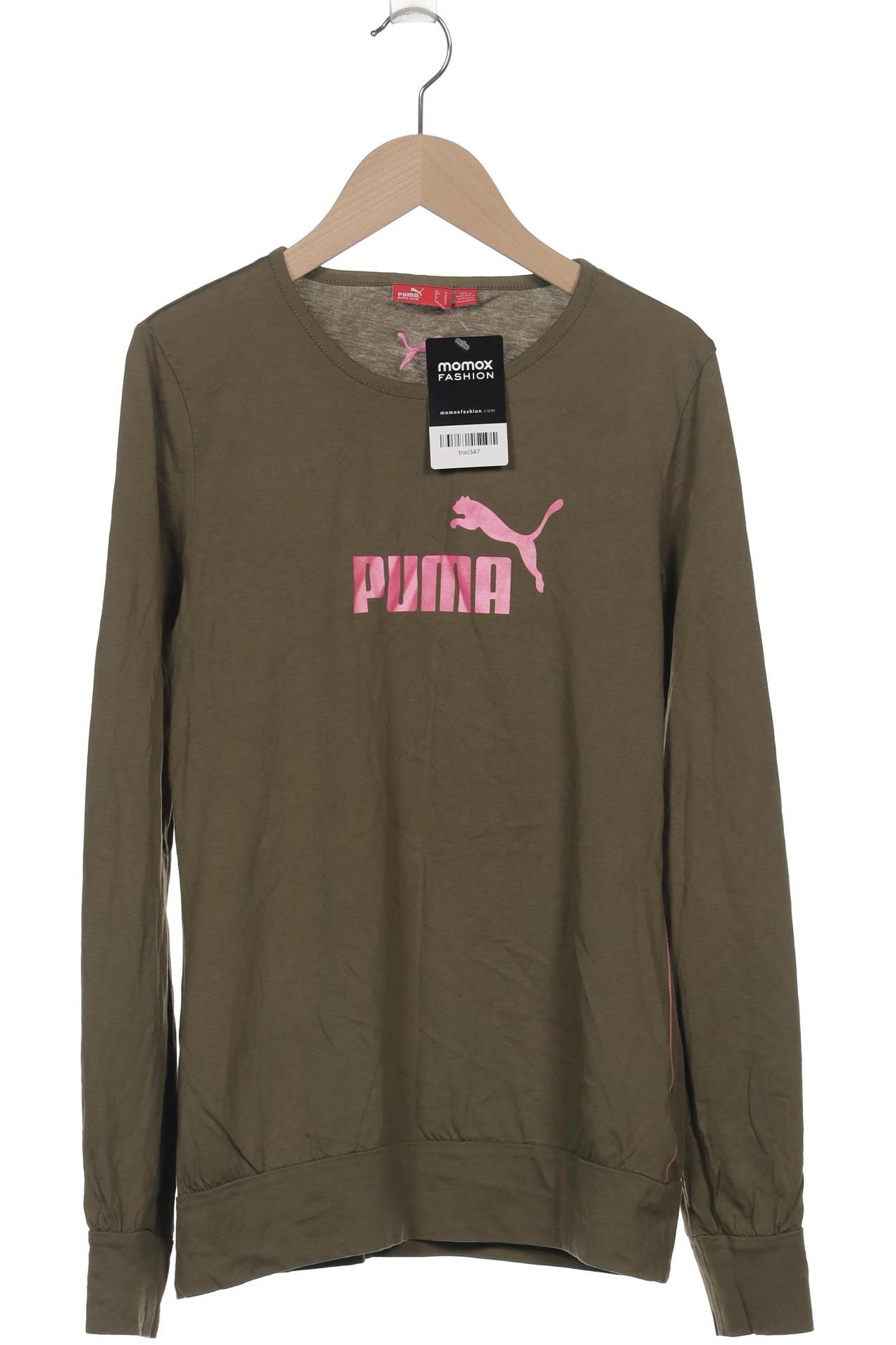 

Puma Damen Langarmshirt, grün, Gr. 38