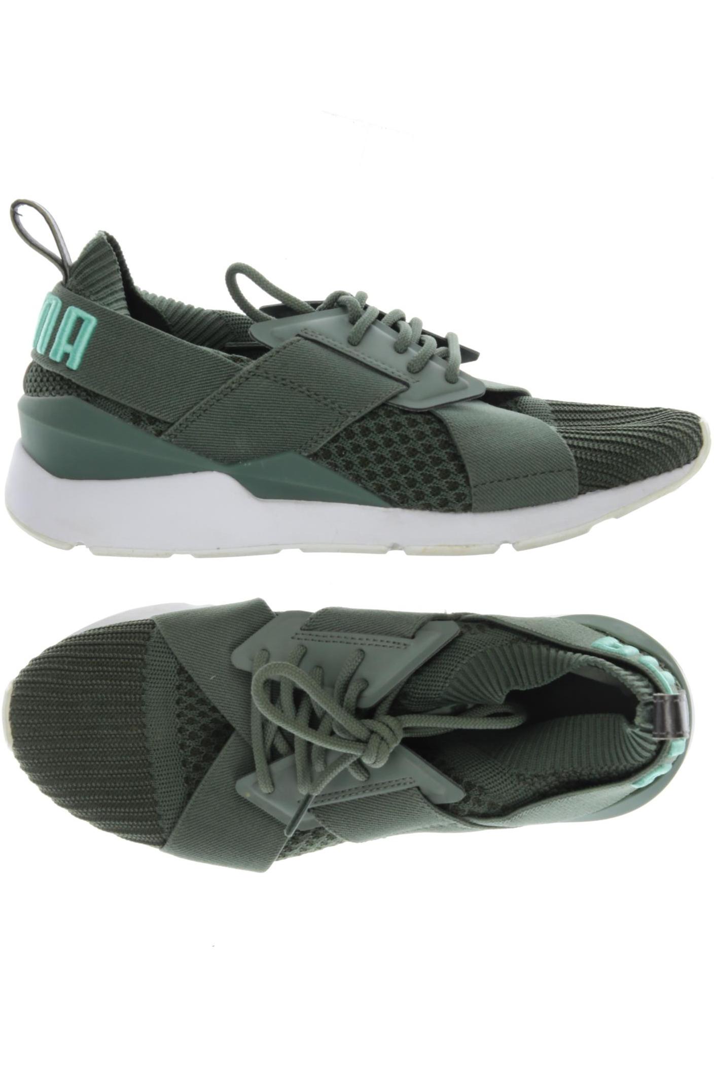 

Puma Damen Sneakers, grün, Gr. 38