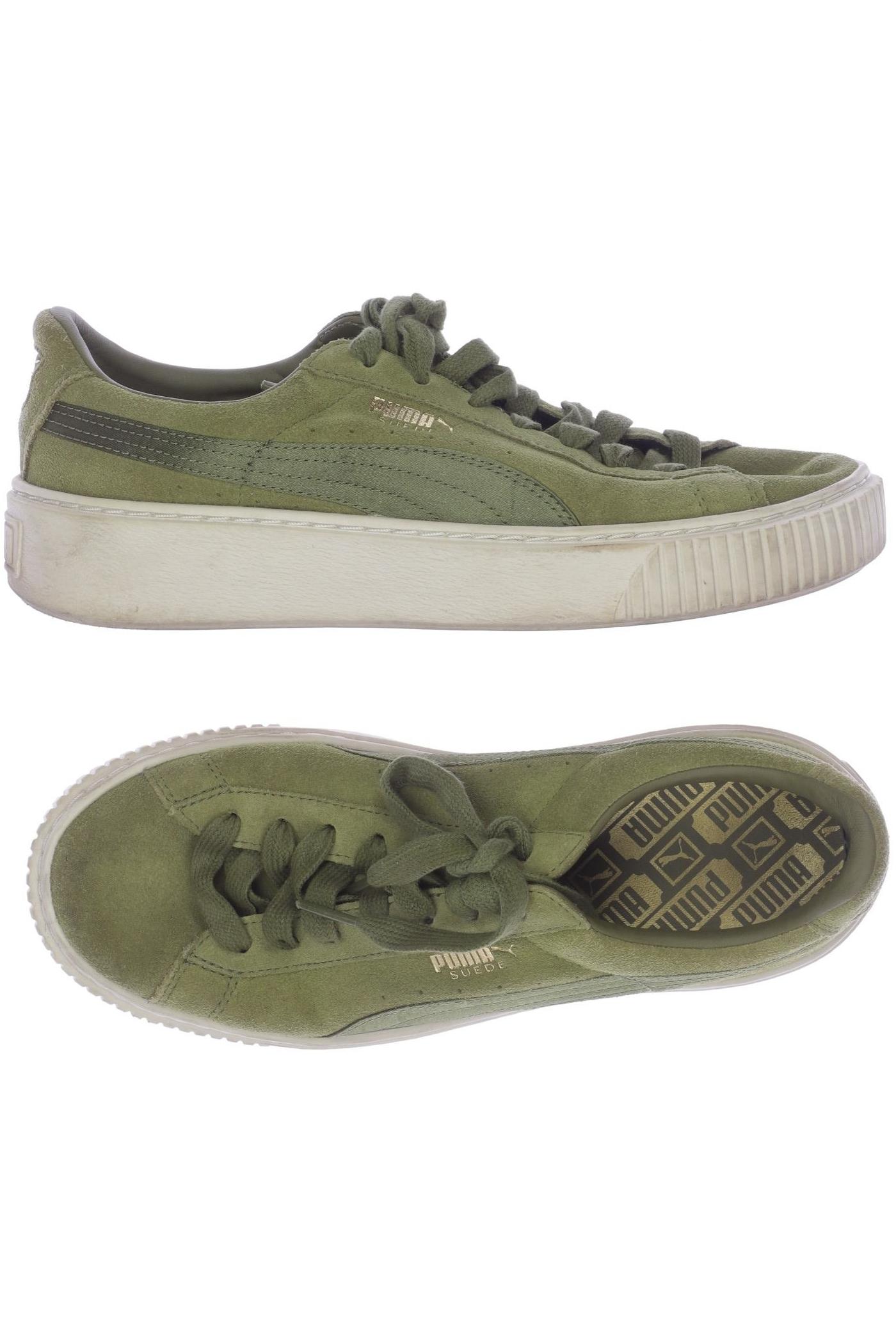 

Puma Damen Sneakers, grün, Gr. 38.5