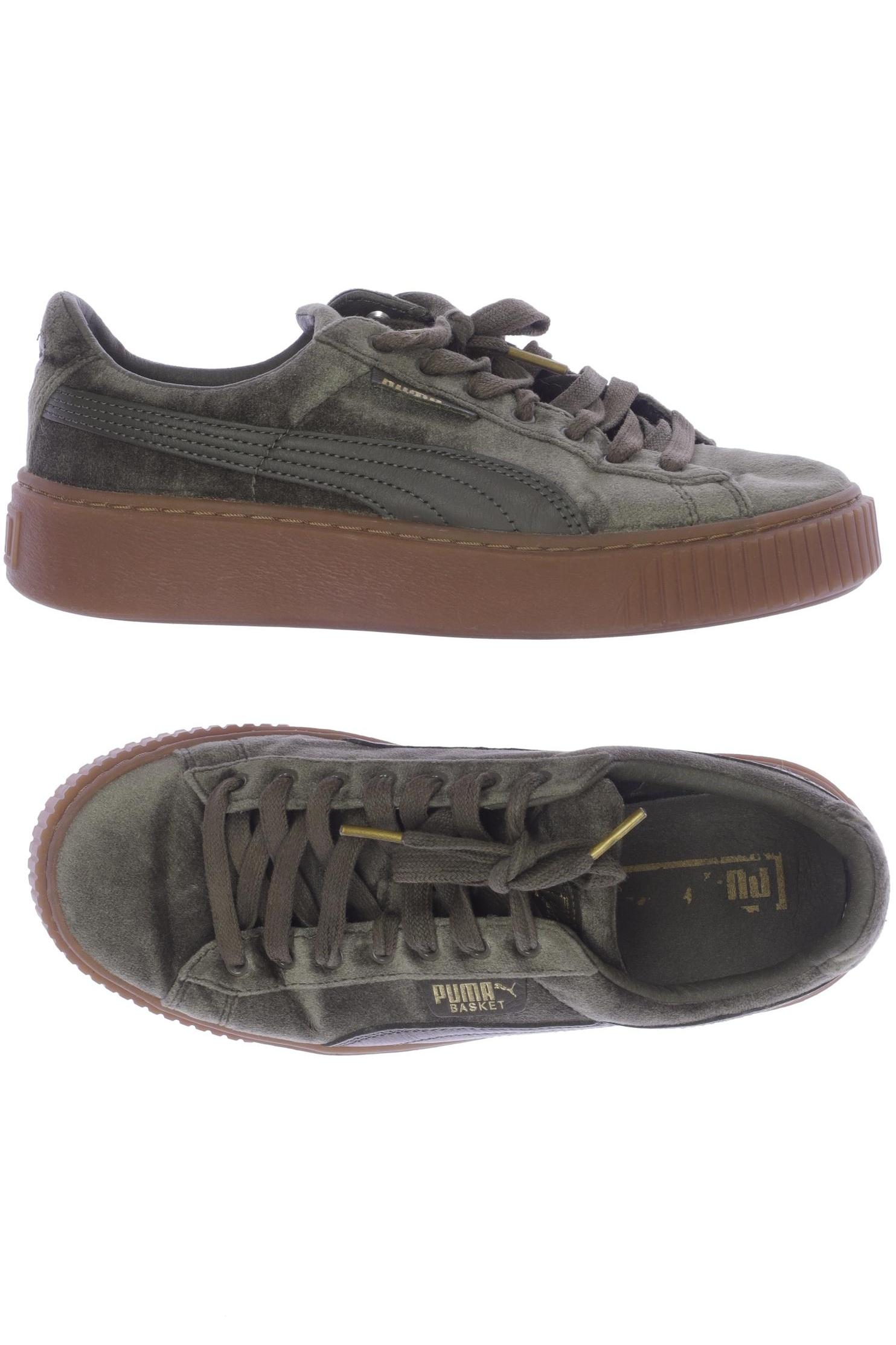 

Puma Damen Sneakers, grün, Gr. 38