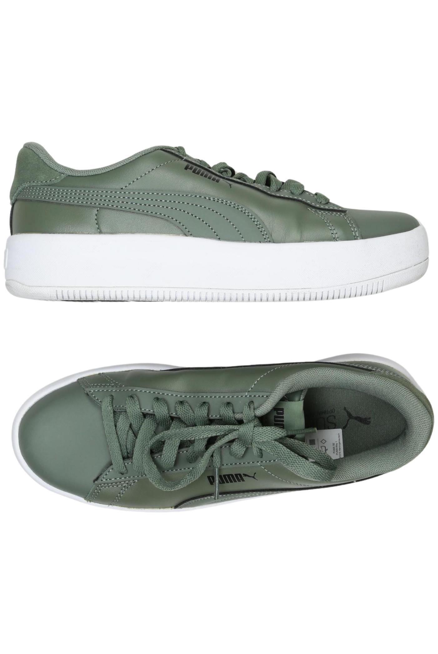 

Puma Damen Sneakers, grün, Gr. 37.5