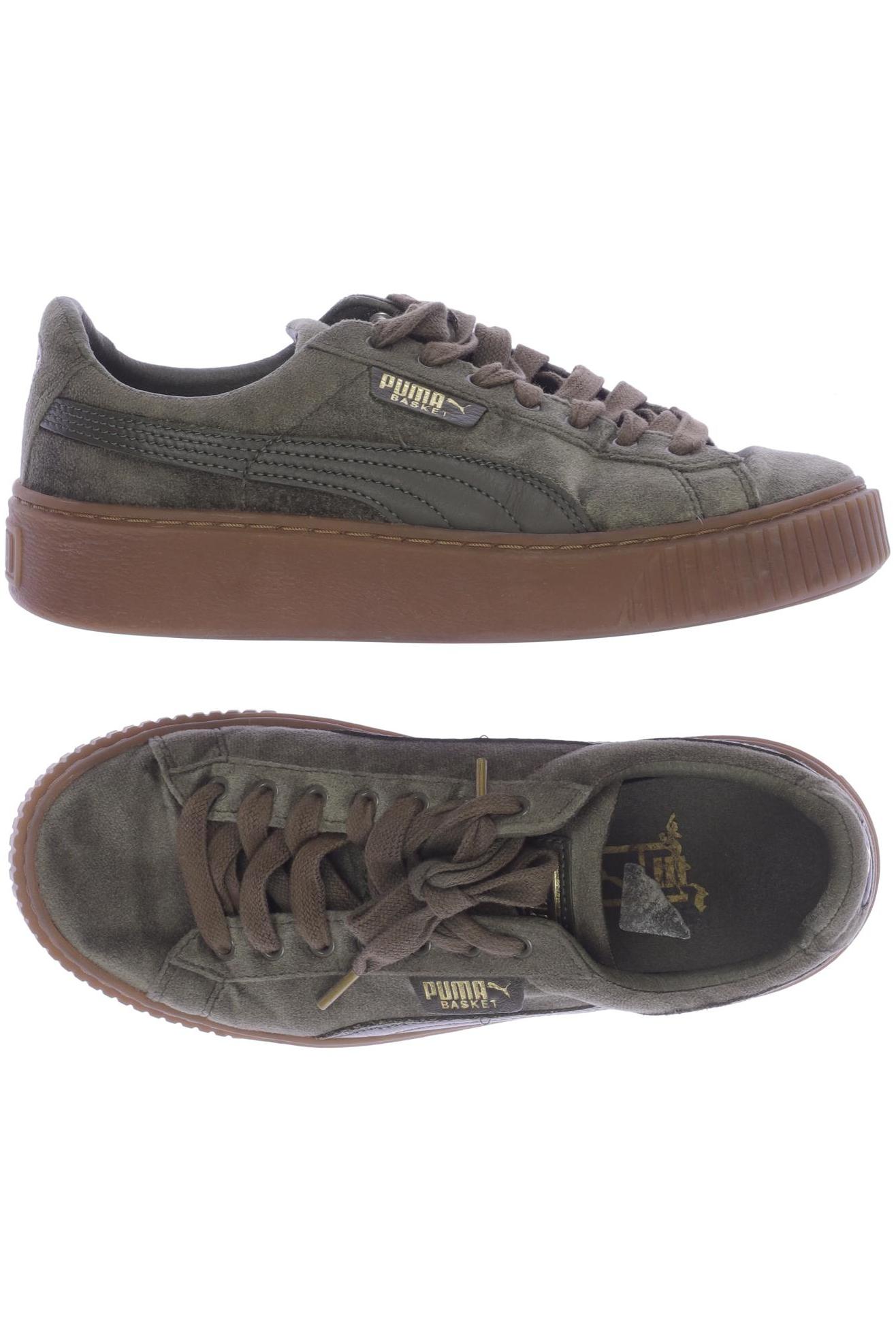 

Puma Damen Sneakers, grün, Gr. 37.5