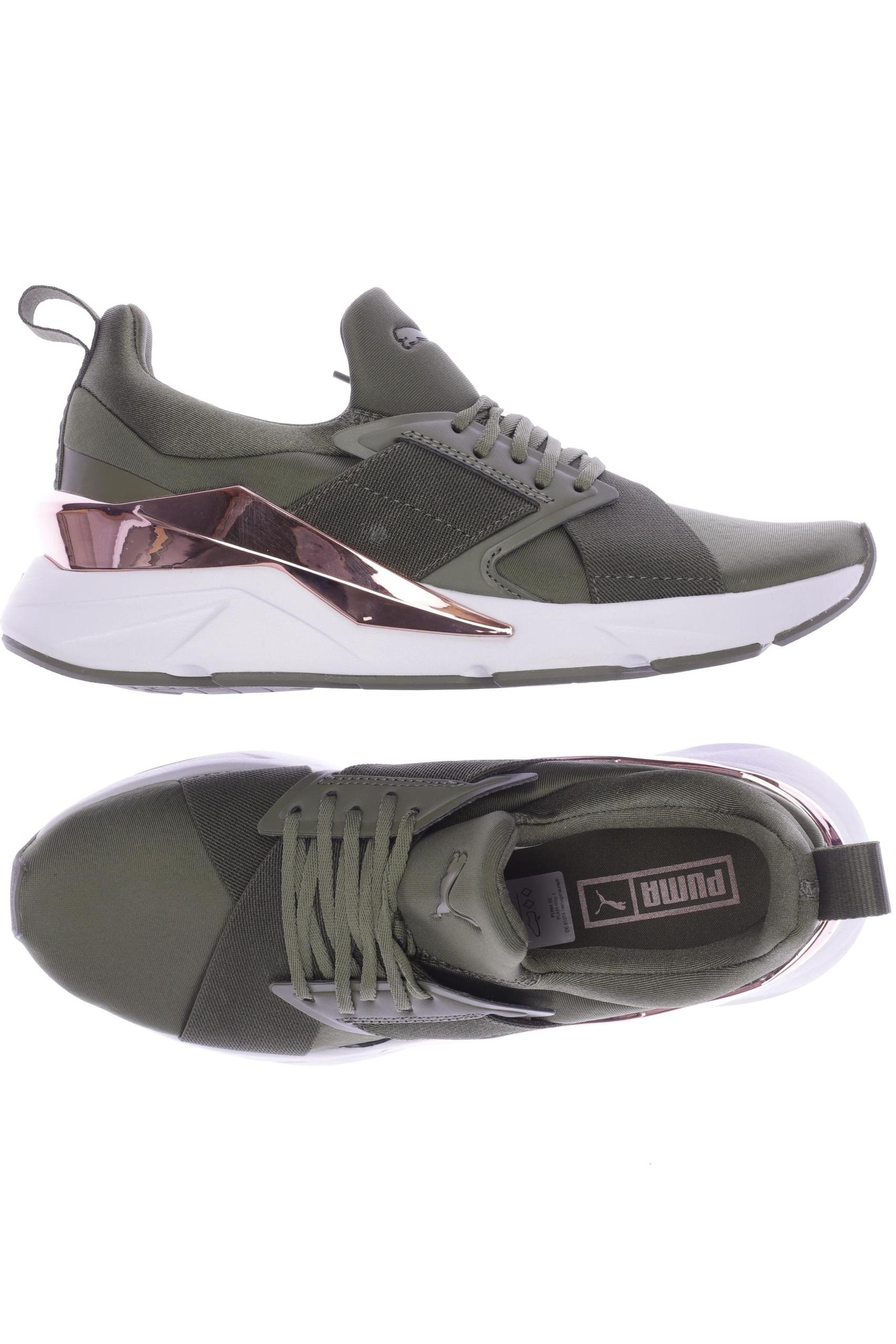 

Puma Damen Sneakers, grün, Gr. 37.5