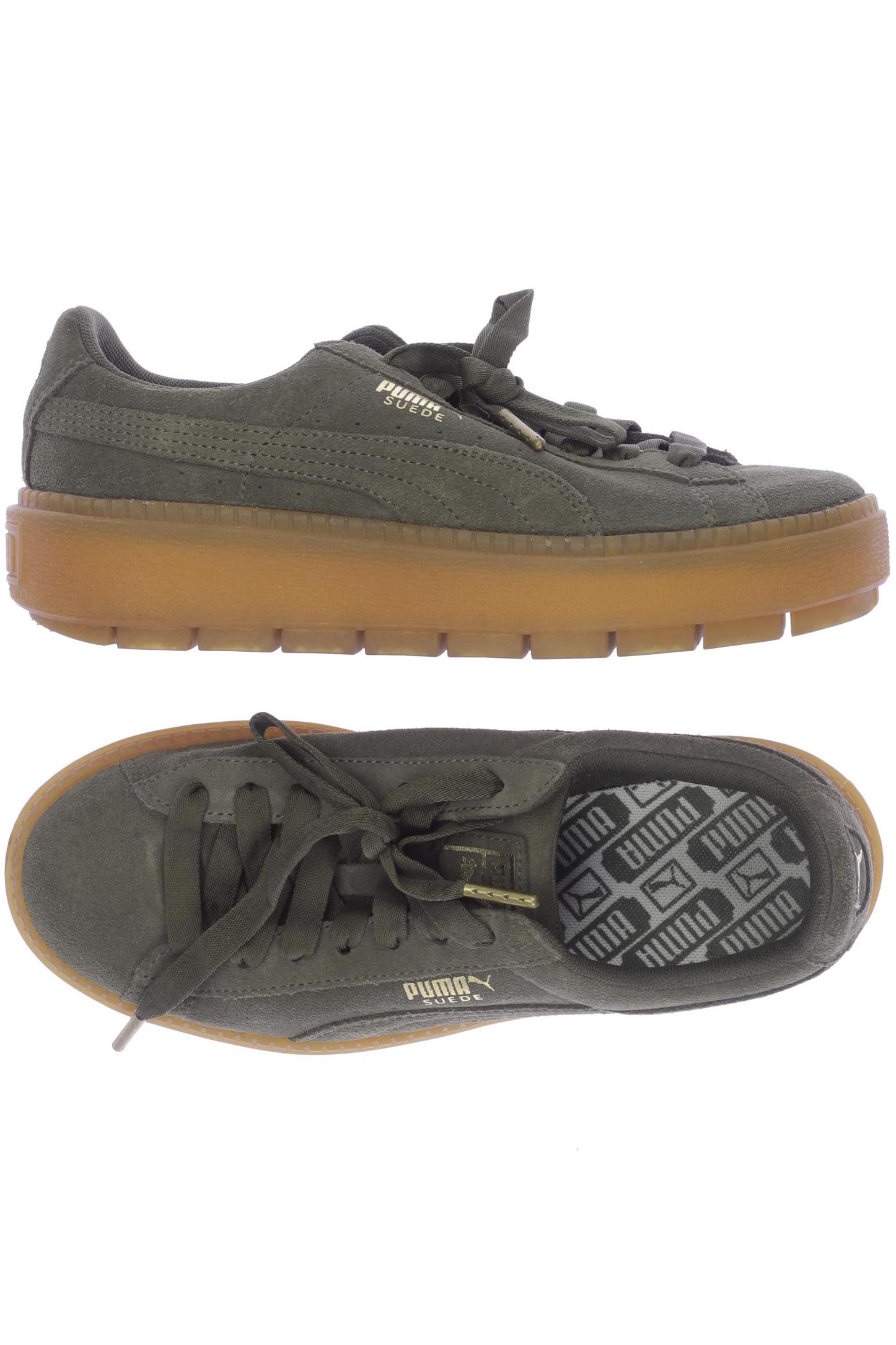 

Puma Damen Sneakers, grün, Gr. 38.5