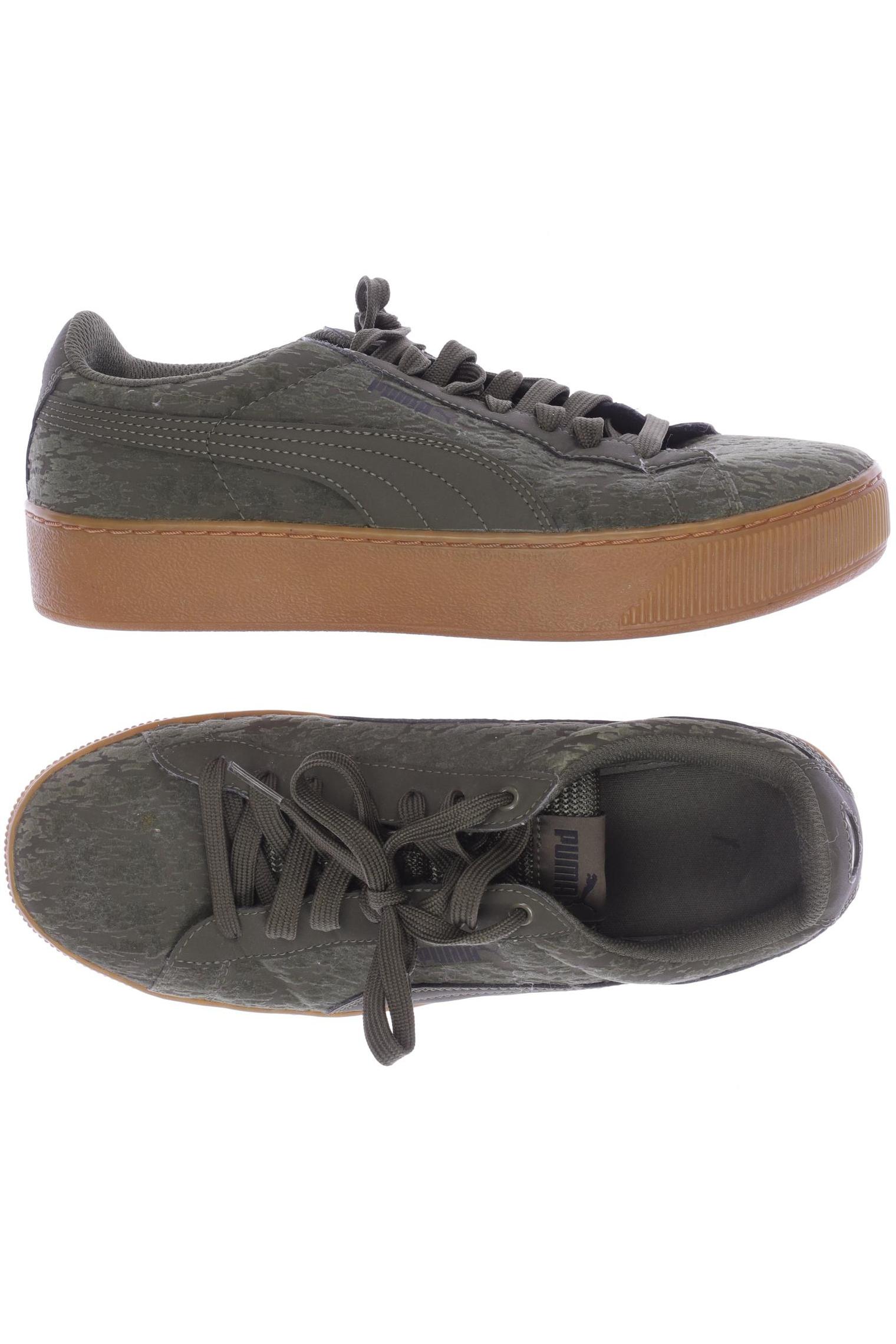 

Puma Damen Sneakers, grün, Gr. 40.5