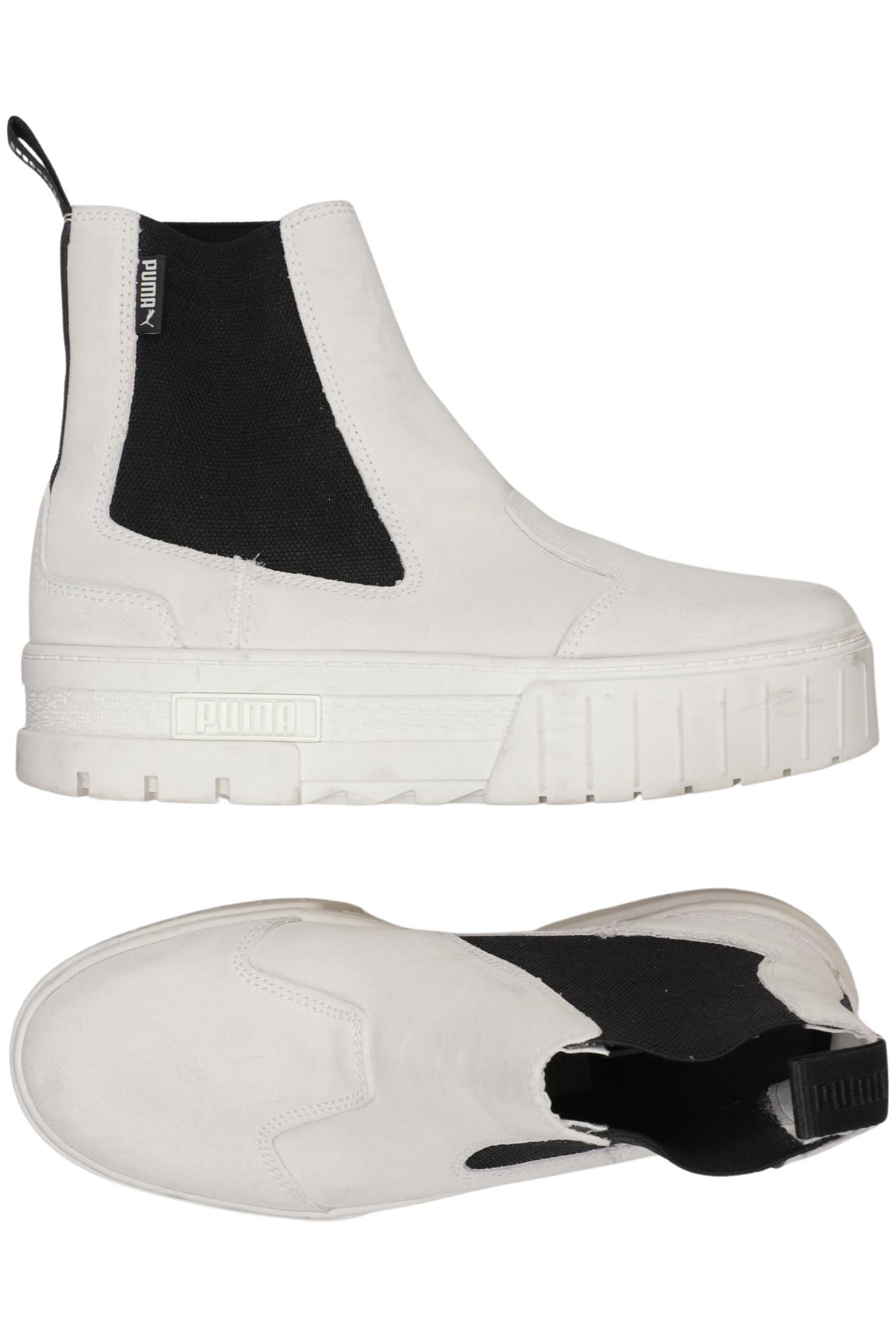 

Puma Damen Stiefelette, weiß, Gr. 38.5