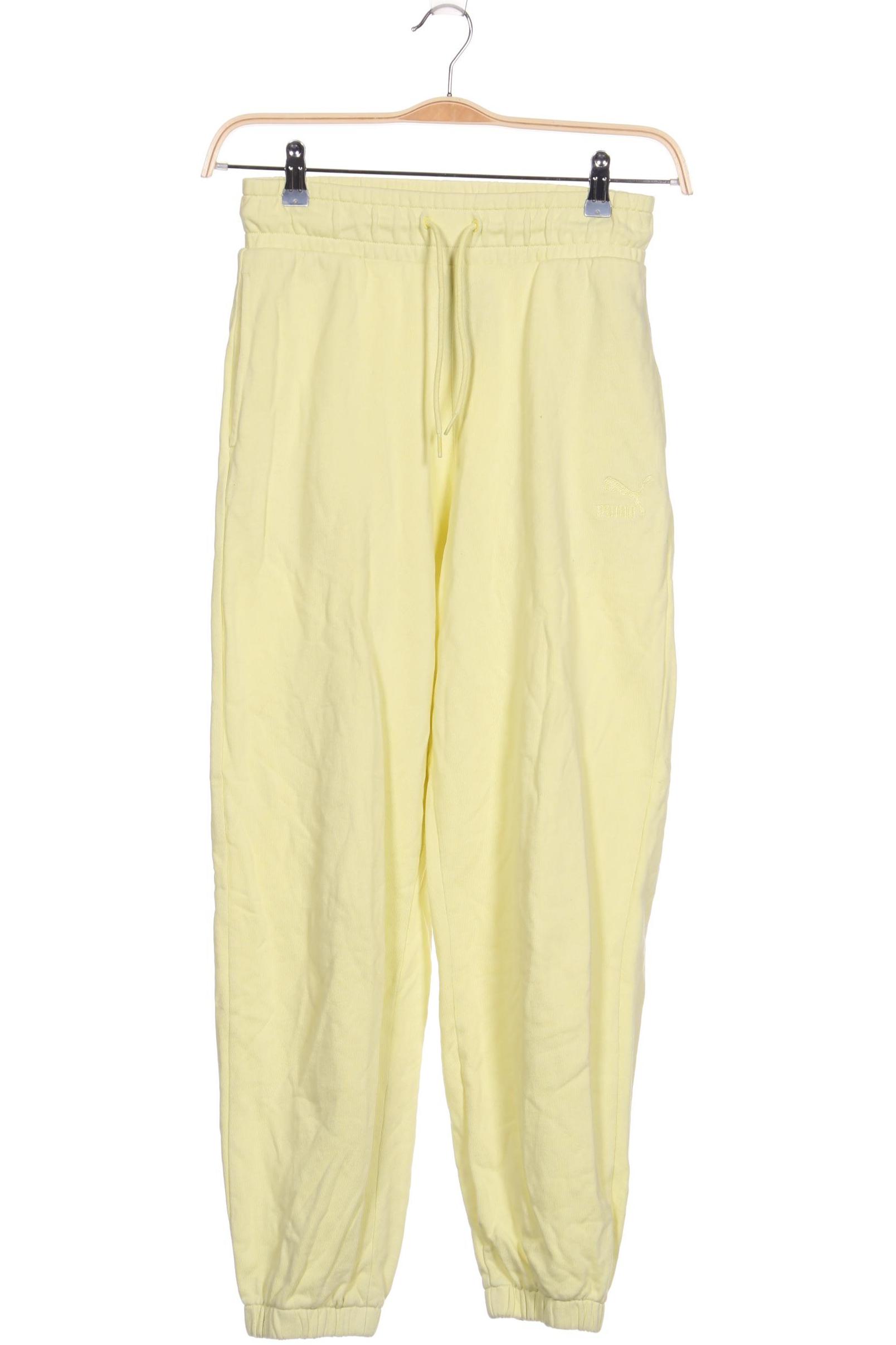 

PUMA Damen Stoffhose, gelb