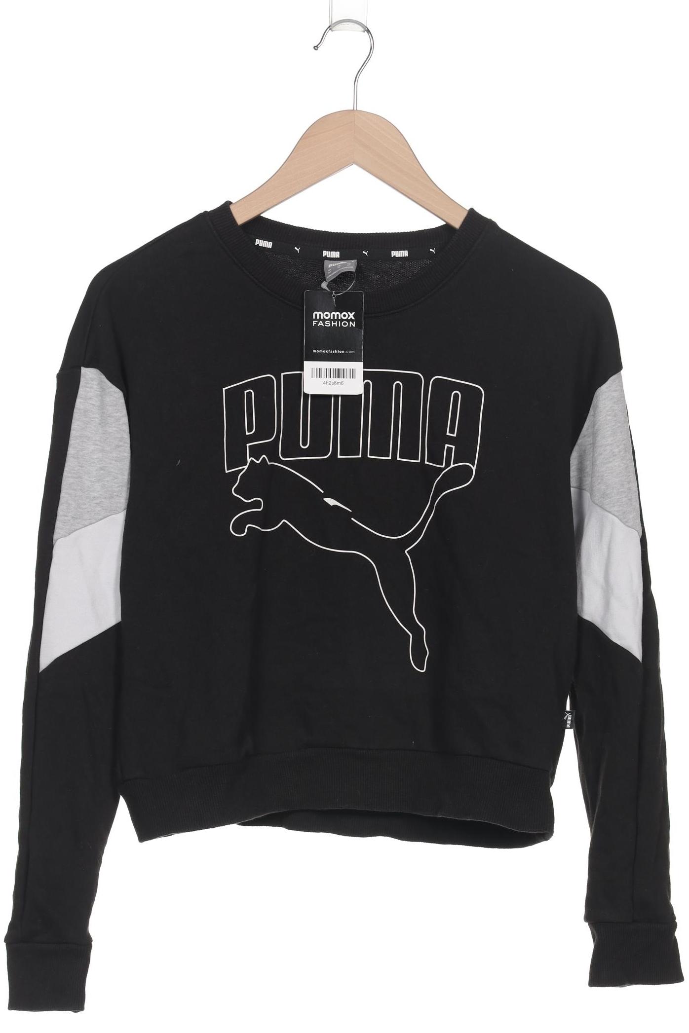 

Puma Damen Sweatshirt, schwarz, Gr. 34