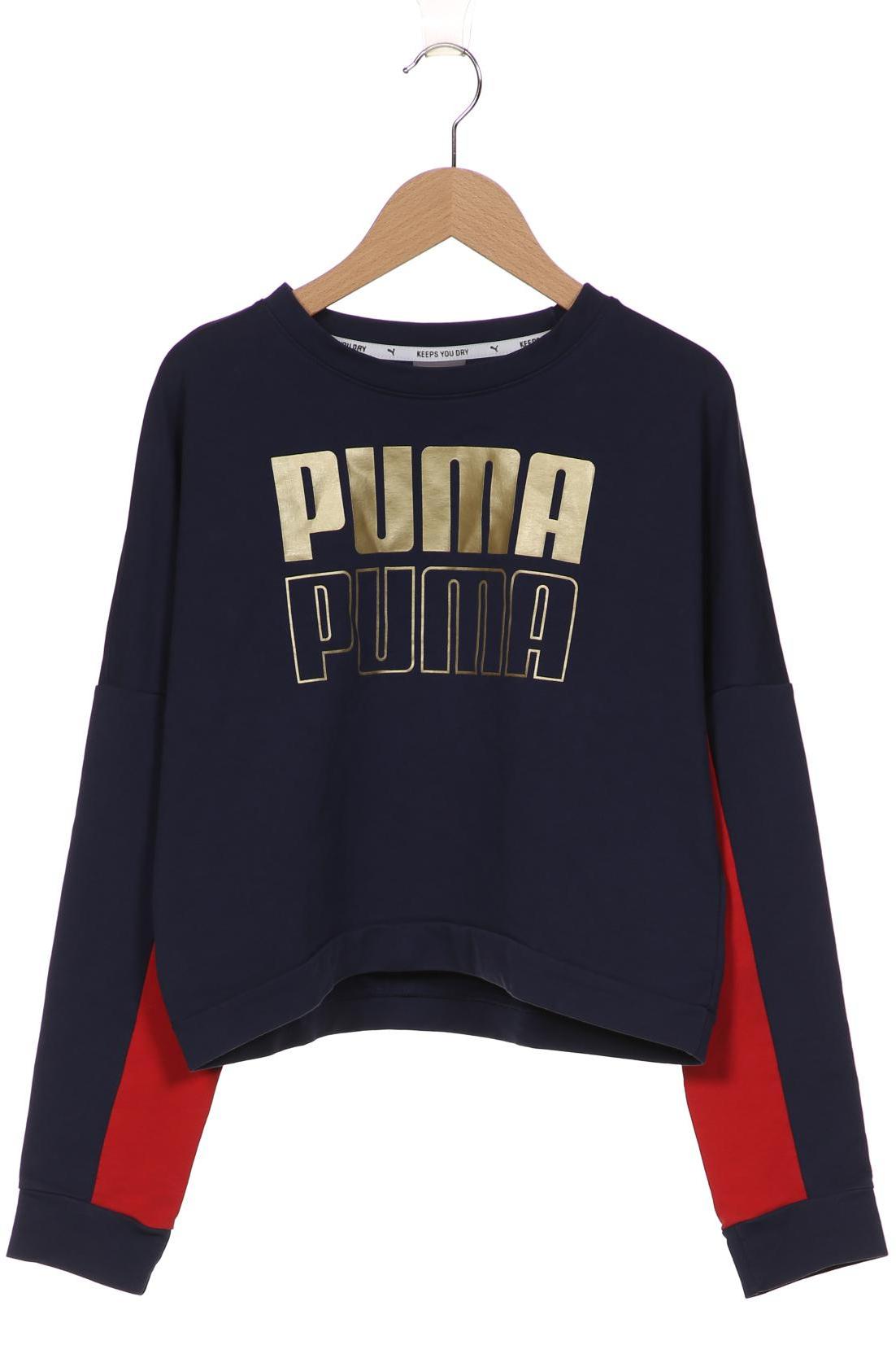 

Puma Damen Sweatshirt, marineblau, Gr. 34