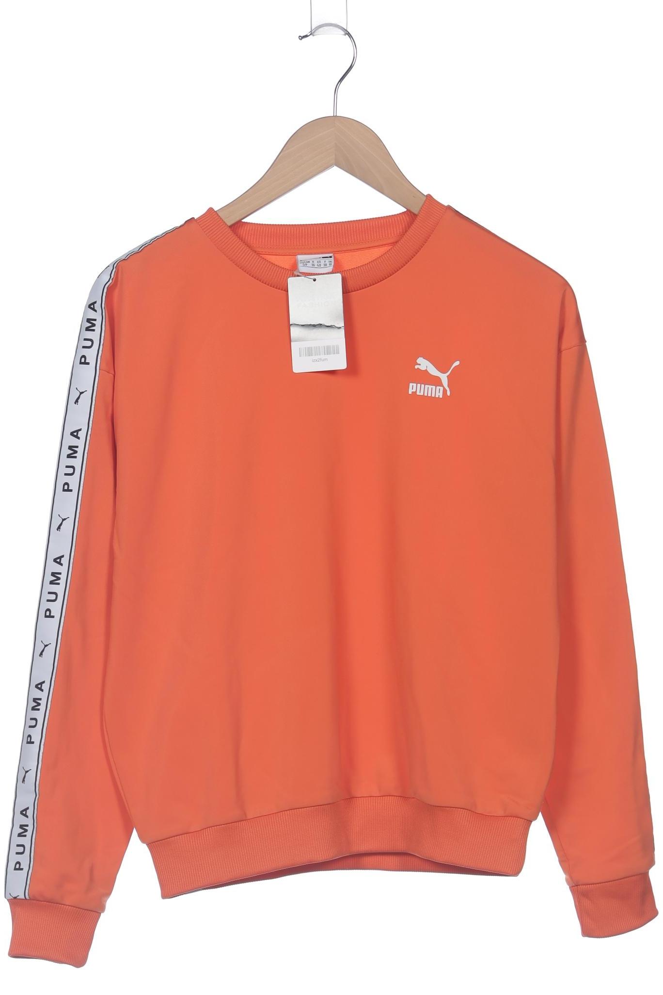 

Puma Damen Sweatshirt, orange, Gr. 36