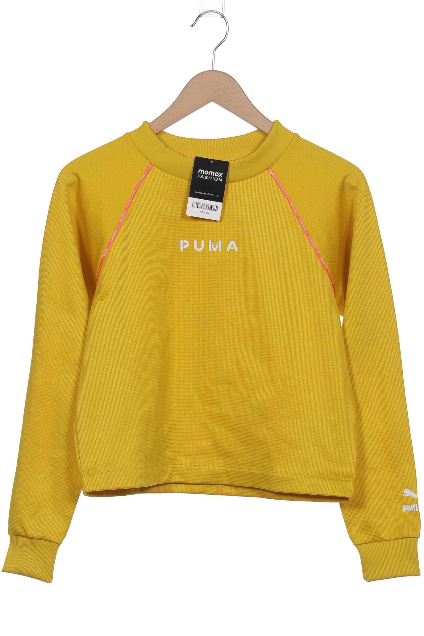 

Puma Damen Sweatshirt, gelb, Gr. 34