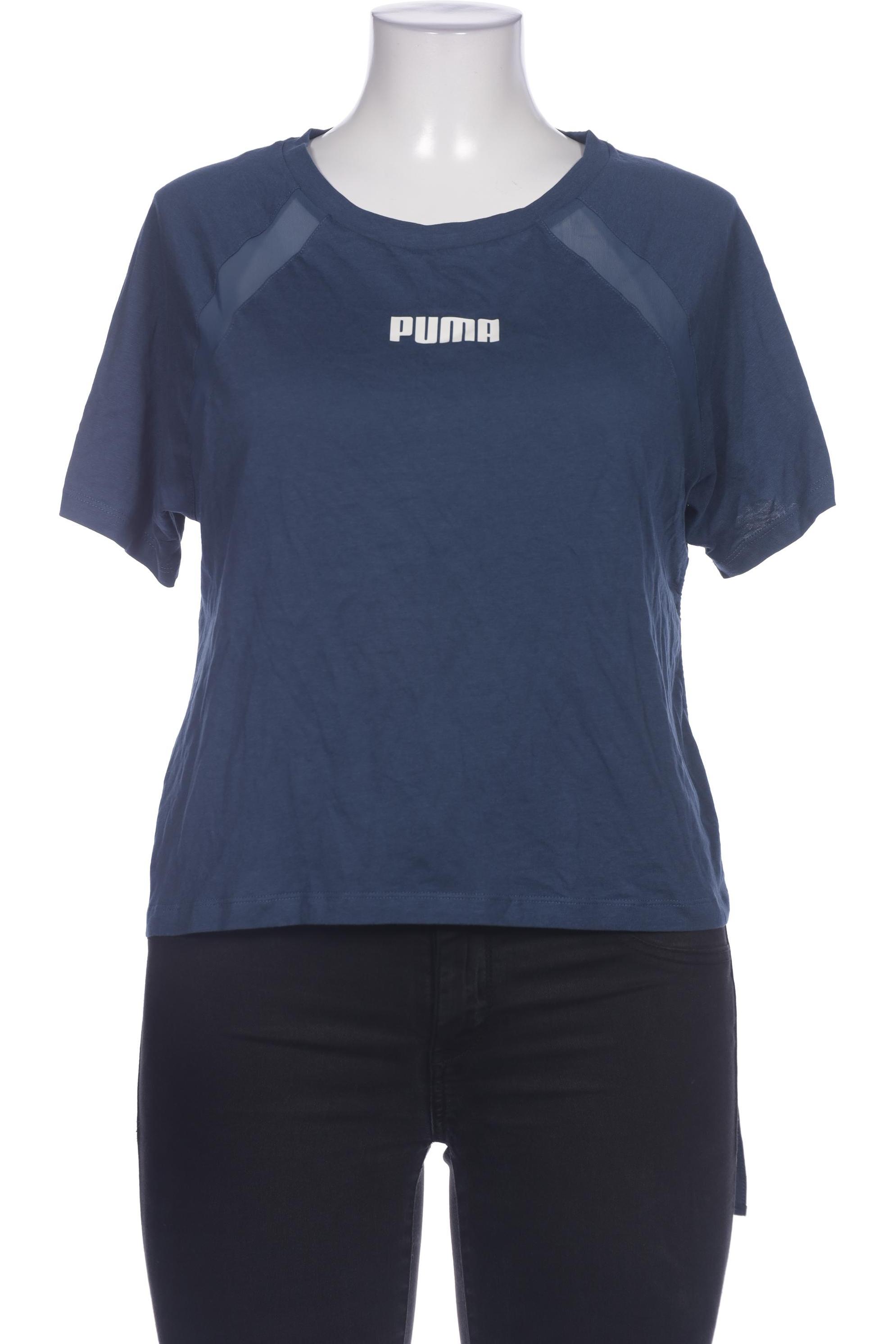 

Puma Damen T-Shirt, marineblau, Gr. 42