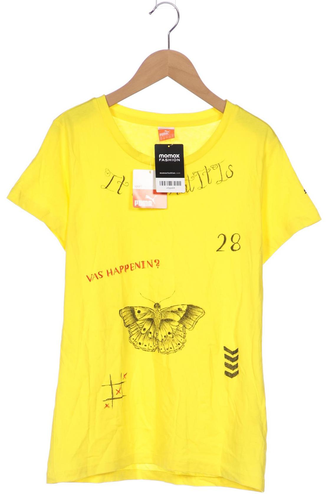 

Puma Damen T-Shirt, gelb, Gr. 38