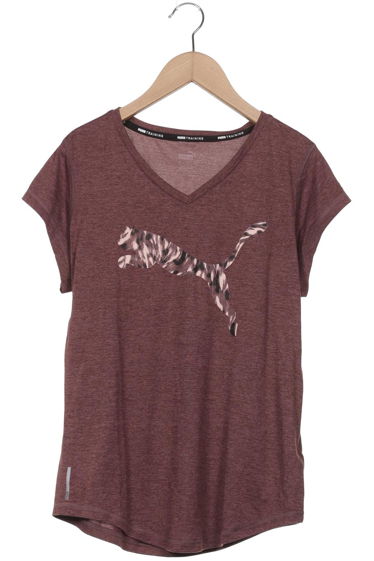 

Puma Damen T-Shirt, bordeaux, Gr. 38