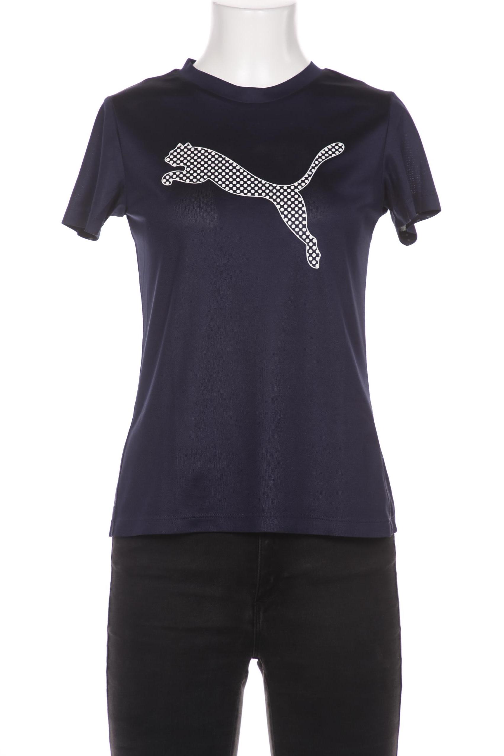 

Puma Damen T-Shirt, marineblau, Gr. 34