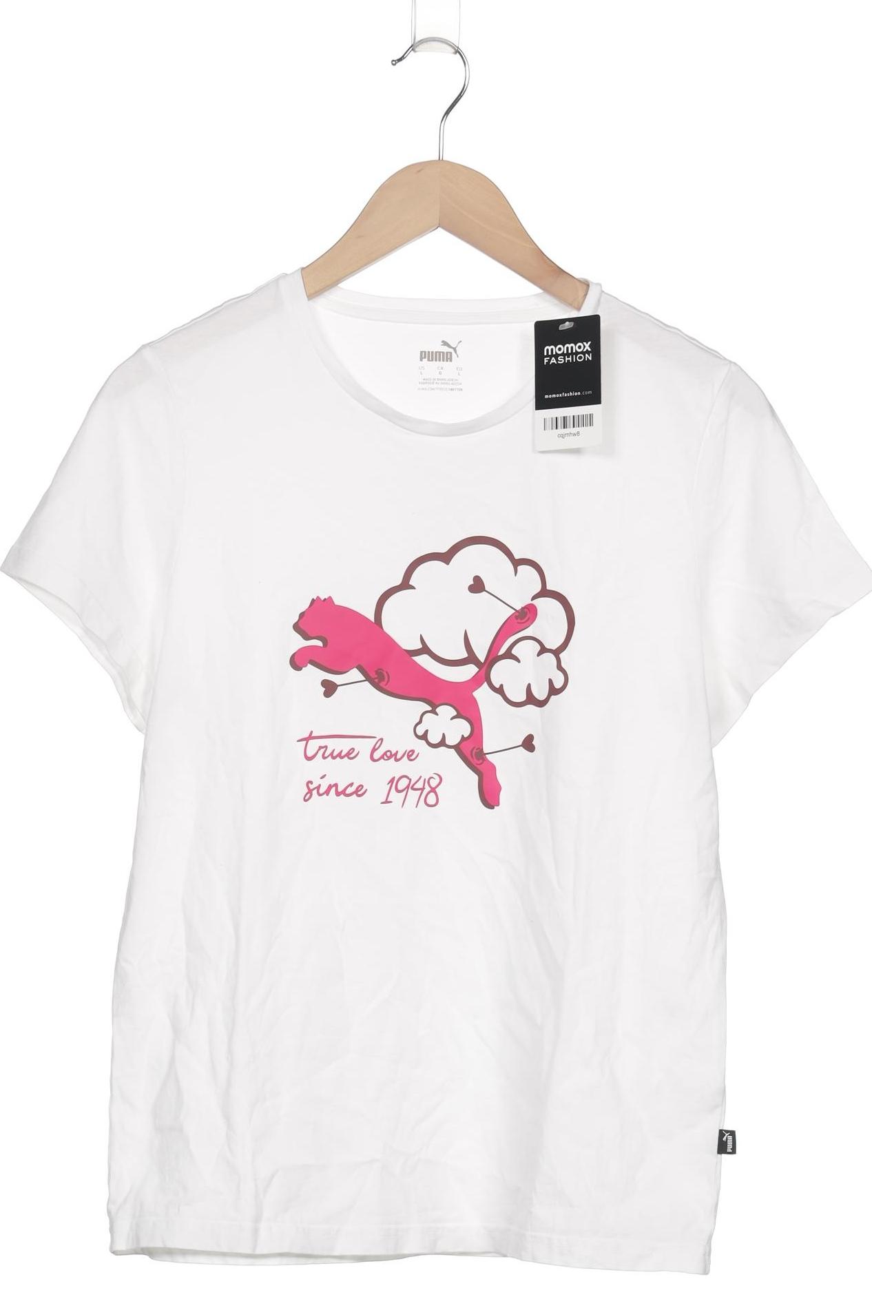 

Puma Damen T-Shirt, weiß, Gr. 42