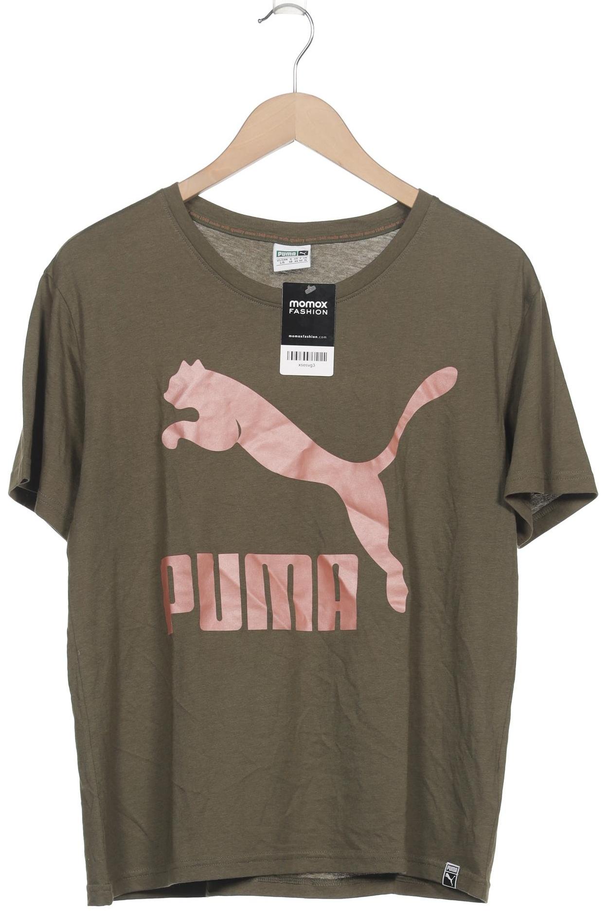 

Puma Damen T-Shirt, grün, Gr. 40