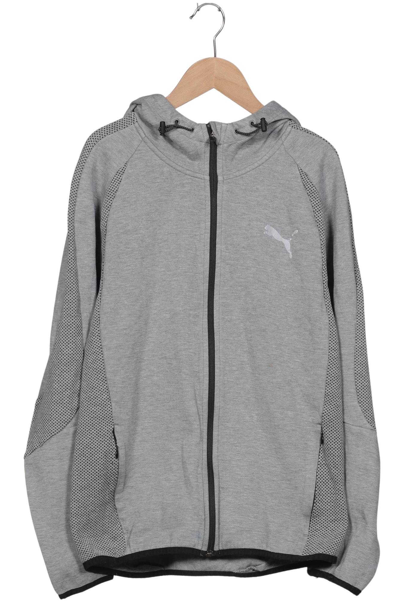 

Puma Herren Kapuzenpullover, grau, Gr. 52