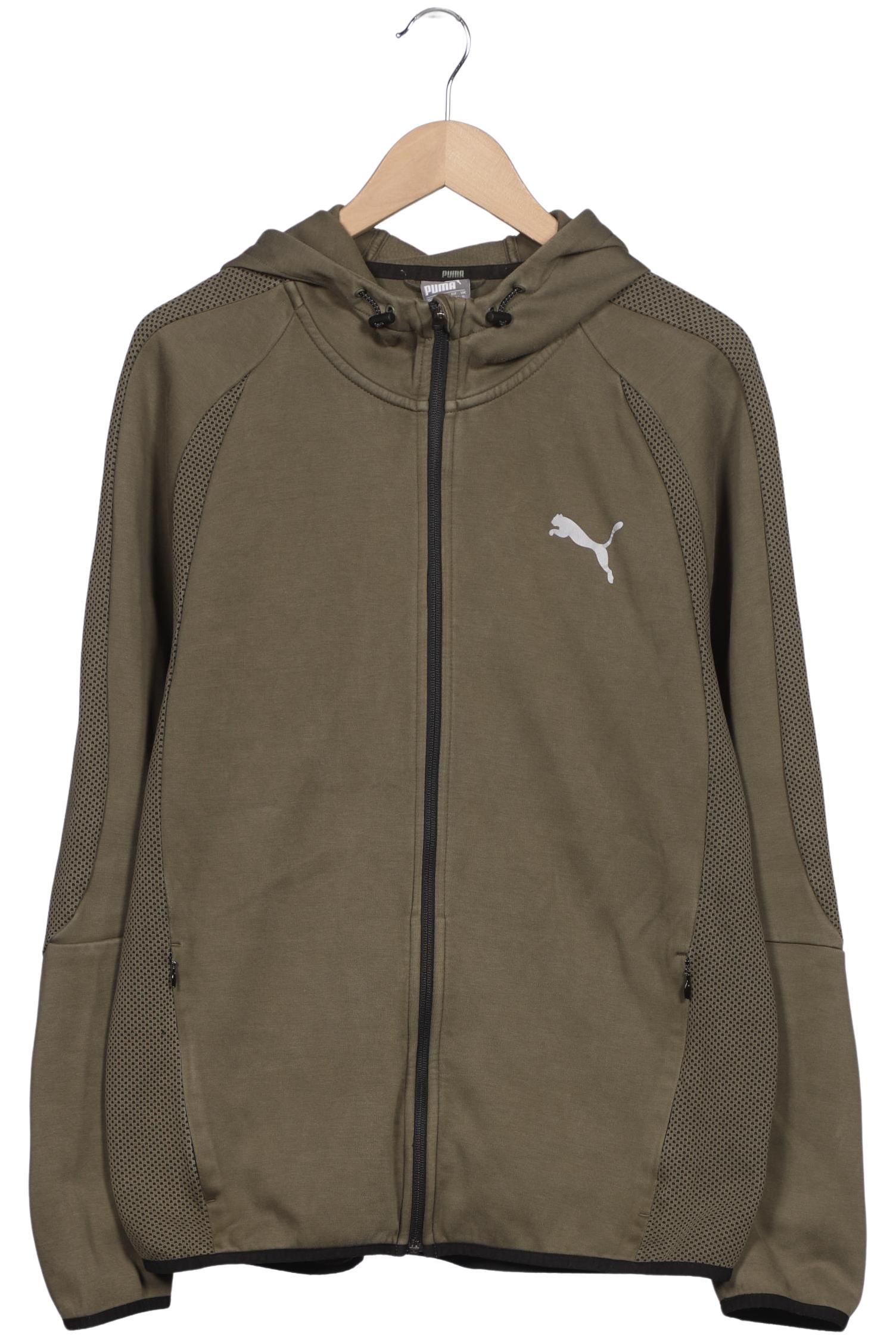 

Puma Herren Kapuzenpullover, grün, Gr. 56