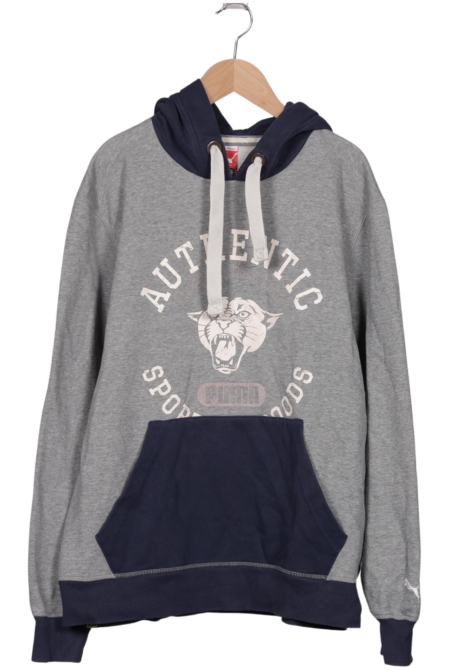 

Puma Herren Kapuzenpullover, grau, Gr. 52