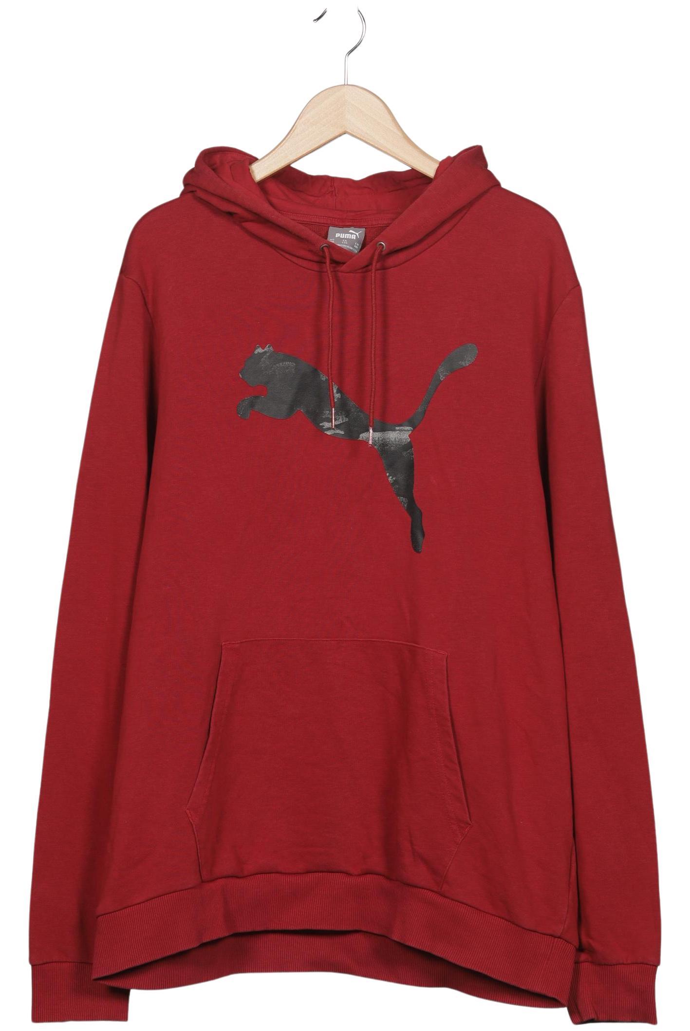 Thumbnail - Puma Herren Kapuzenpullover, rot, Gr. 56