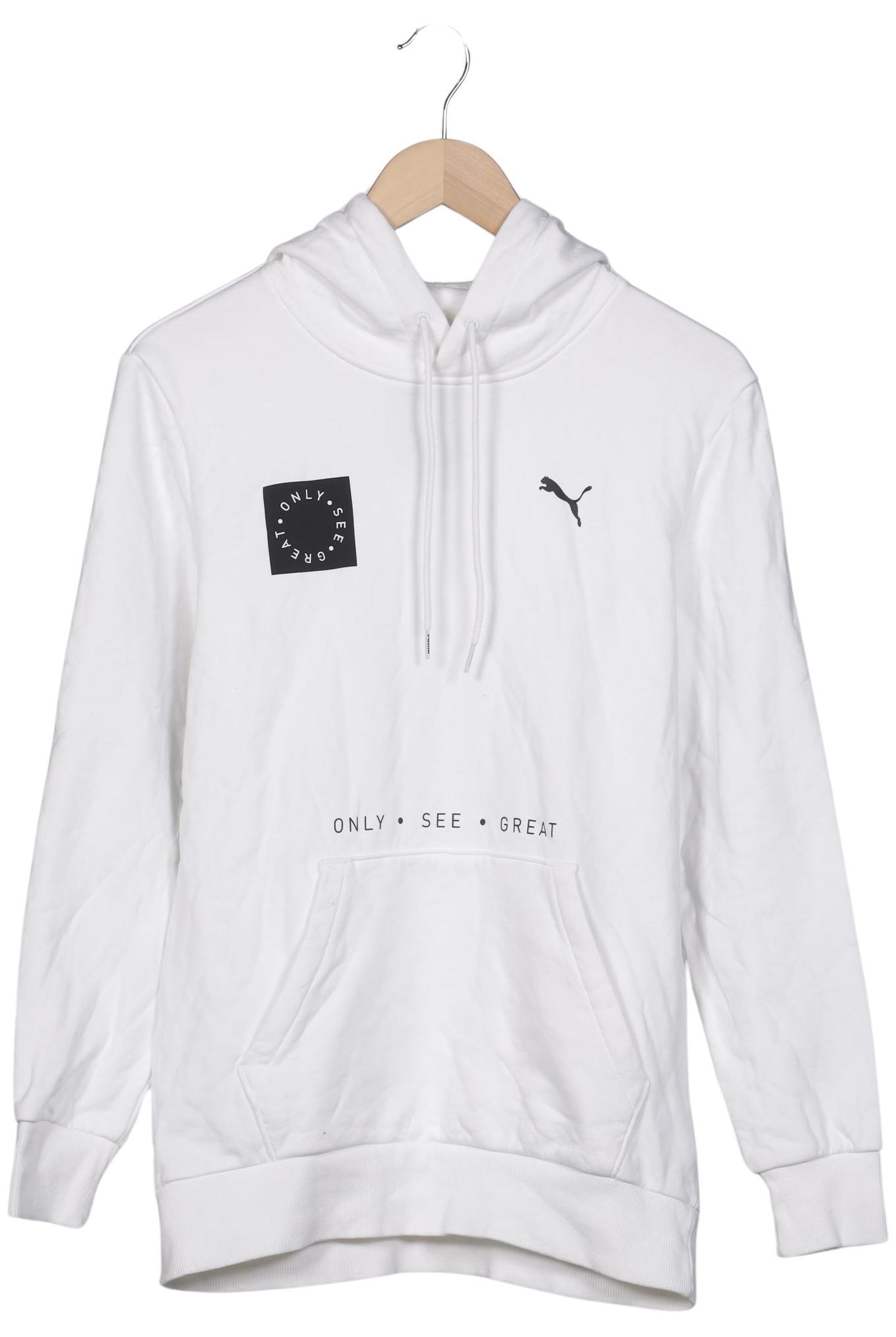 

Puma Herren Kapuzenpullover, weiß, Gr. 46